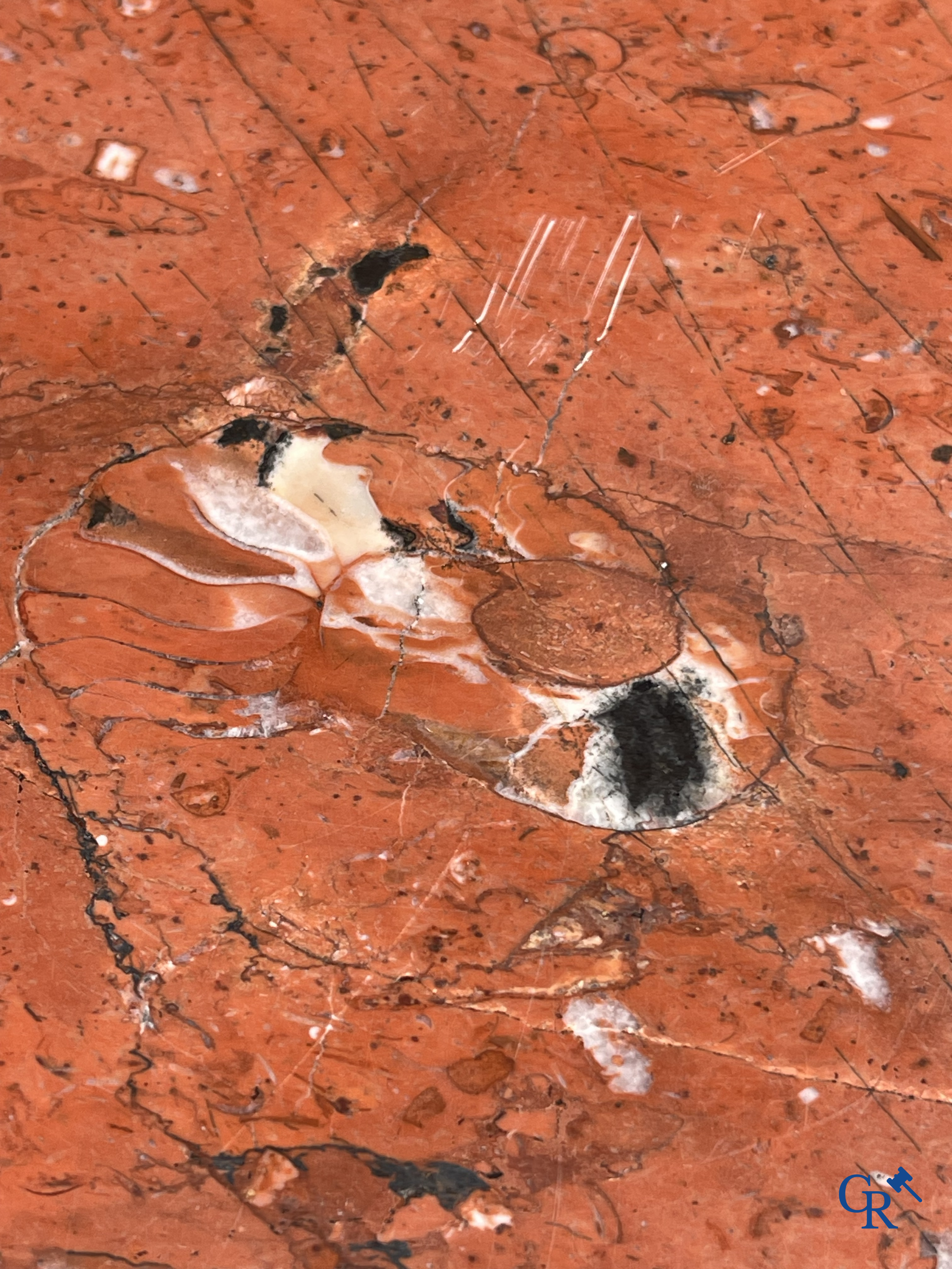 Maison Roll, 42, Rue Faubourg St. Antoine Paris. An exceptionally dessert furniture in carved walnut. LXVI style.