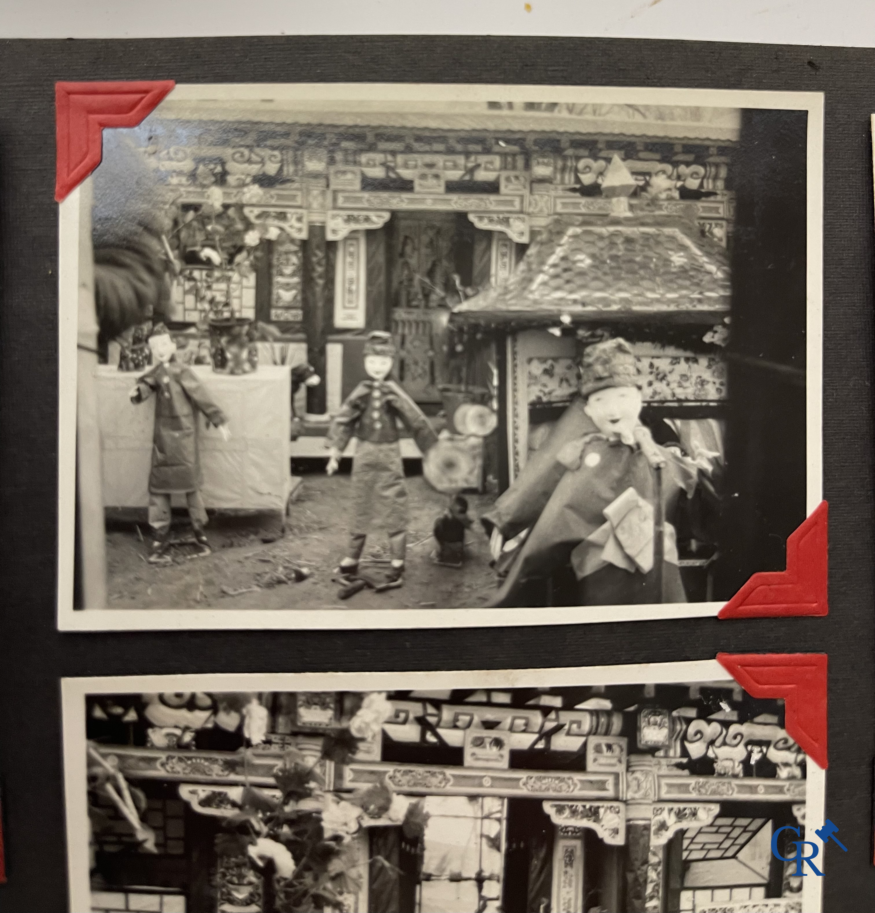 Aziatica, een belangrijk album met reisfoto's uit China. Onder andere Datong, Peking, Beijing, Hohhot, enz. Circa 1900.