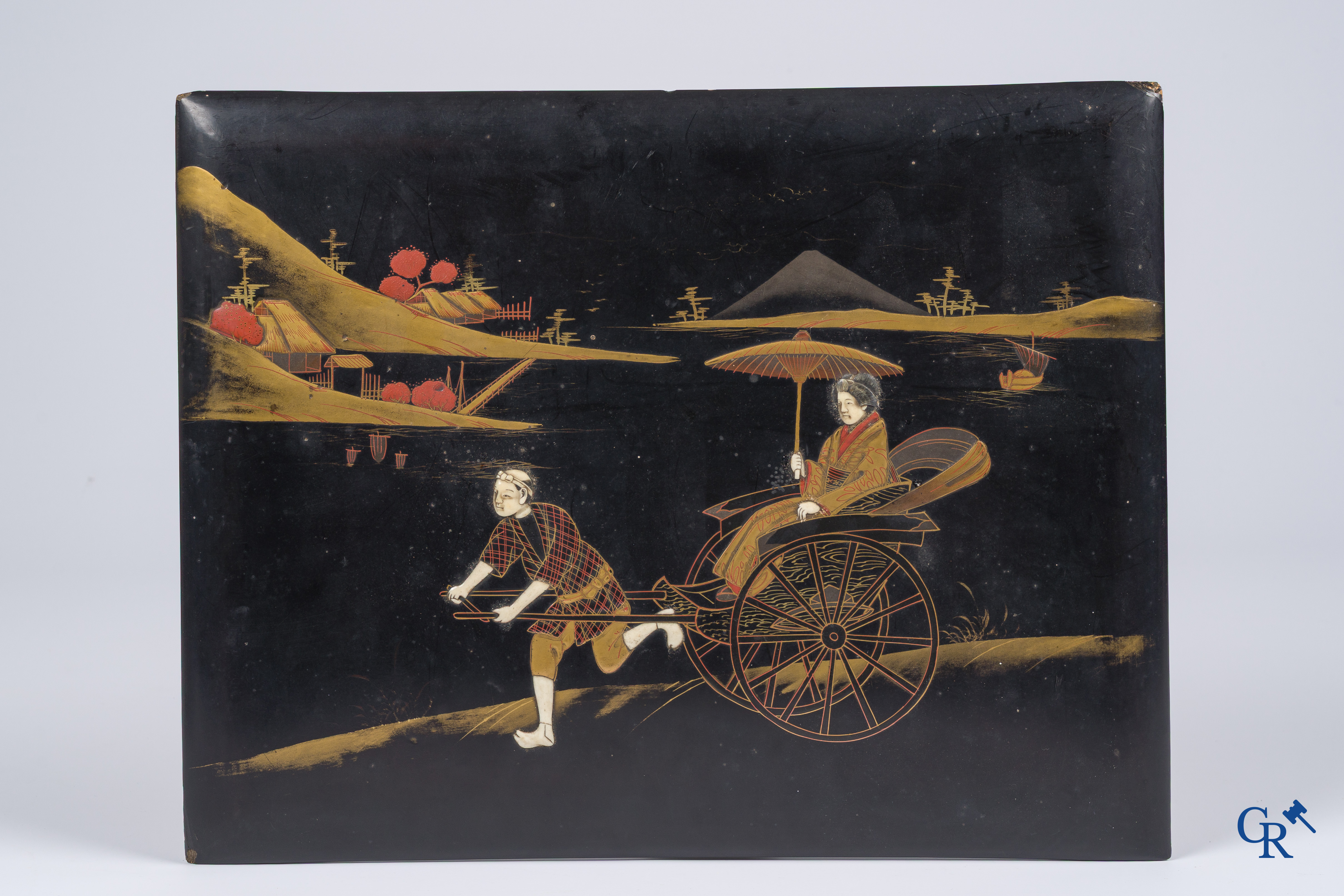 Asian Art, 2 original and large photos including Zhang Zhidong (1837-1909), Chinese civil servant. Qing Dynasty.