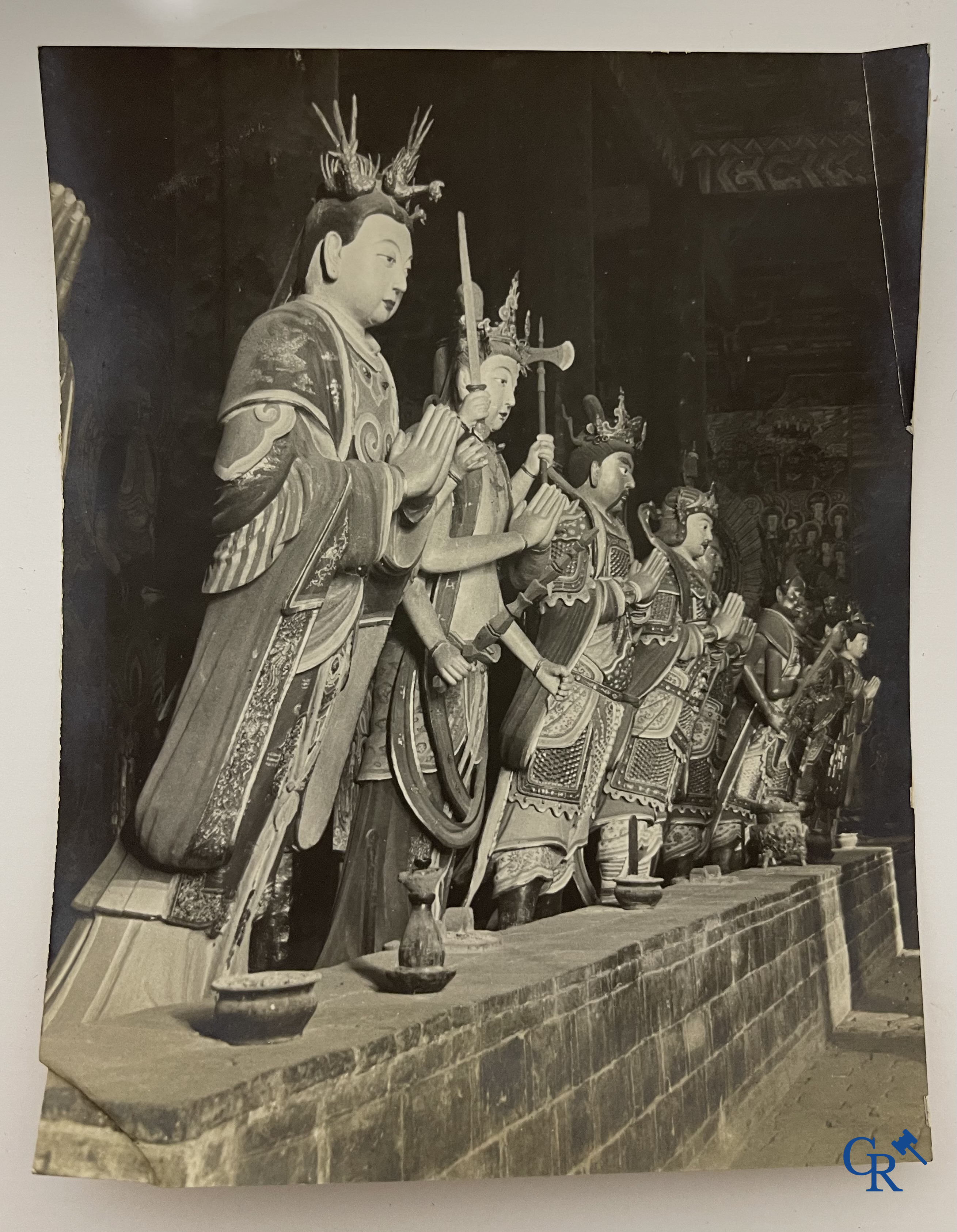 Aziatica, een belangrijk album met reisfoto's uit China. Onder andere Datong, Peking, Beijing, Hohhot, enz. Circa 1900.