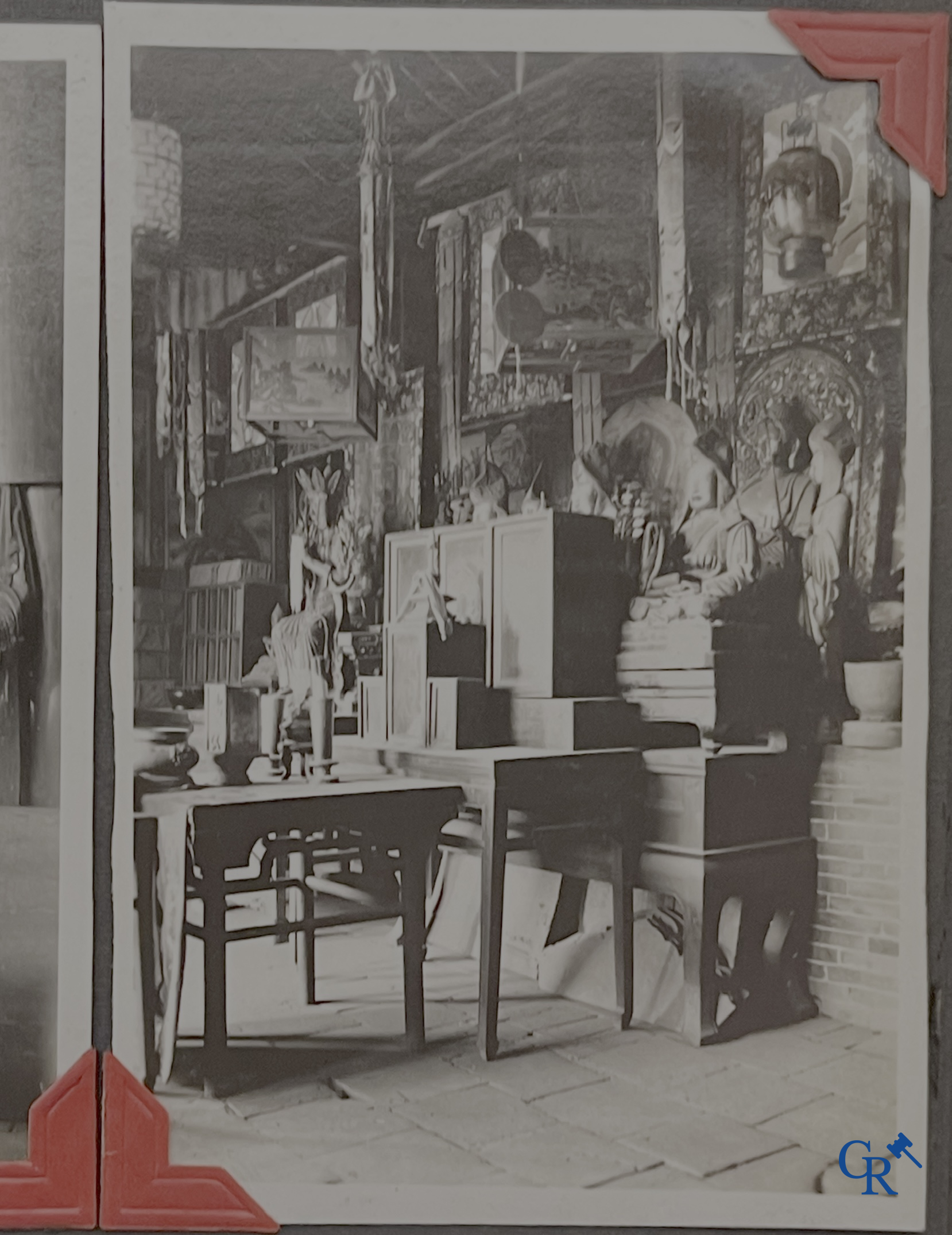 Aziatica, een belangrijk album met reisfoto's uit China. Onder andere Datong, Peking, Beijing, Hohhot, enz. Circa 1900.