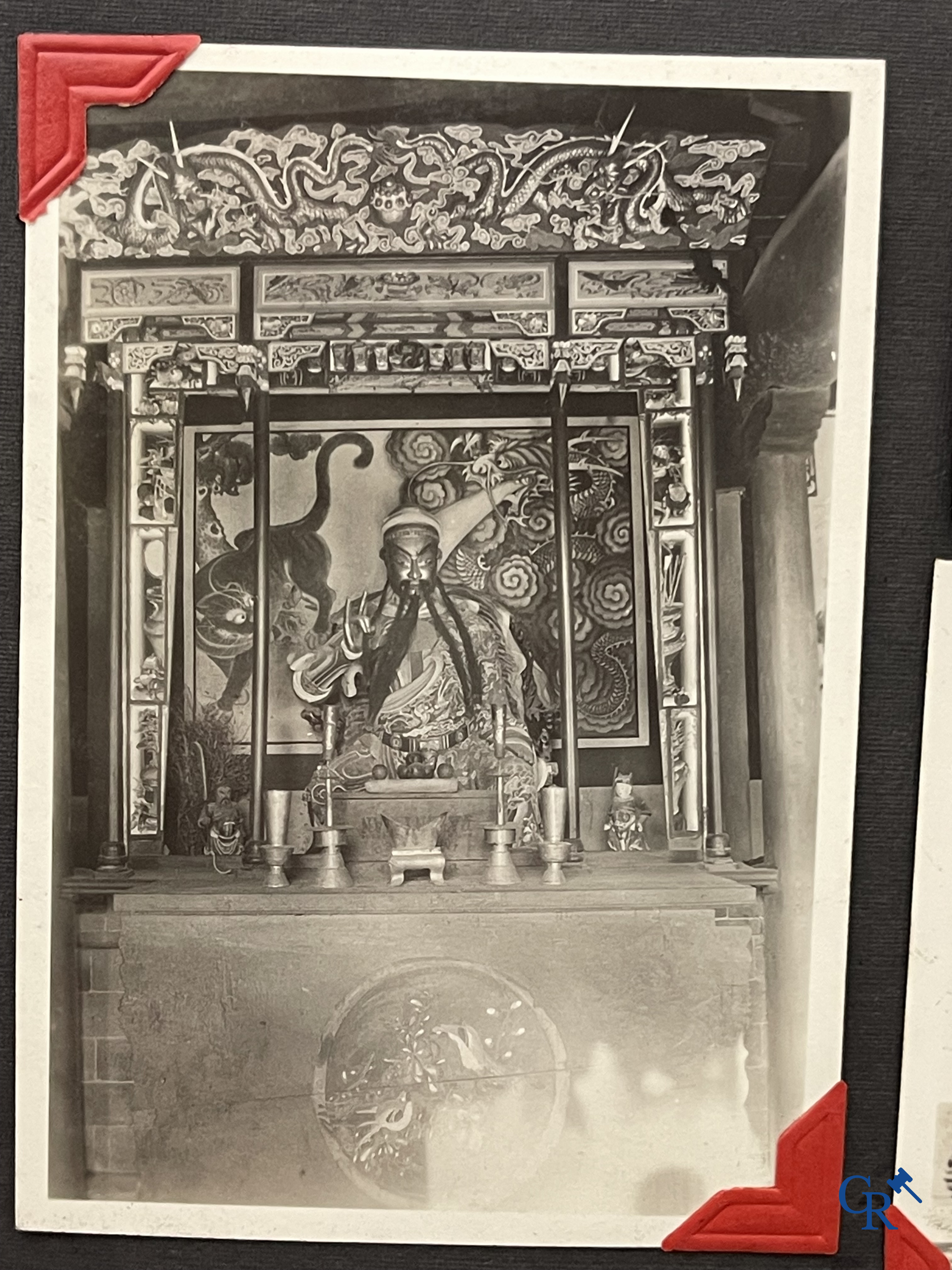 Aziatica, een belangrijk album met reisfoto's uit China. Onder andere Datong, Peking, Beijing, Hohhot, enz. Circa 1900.