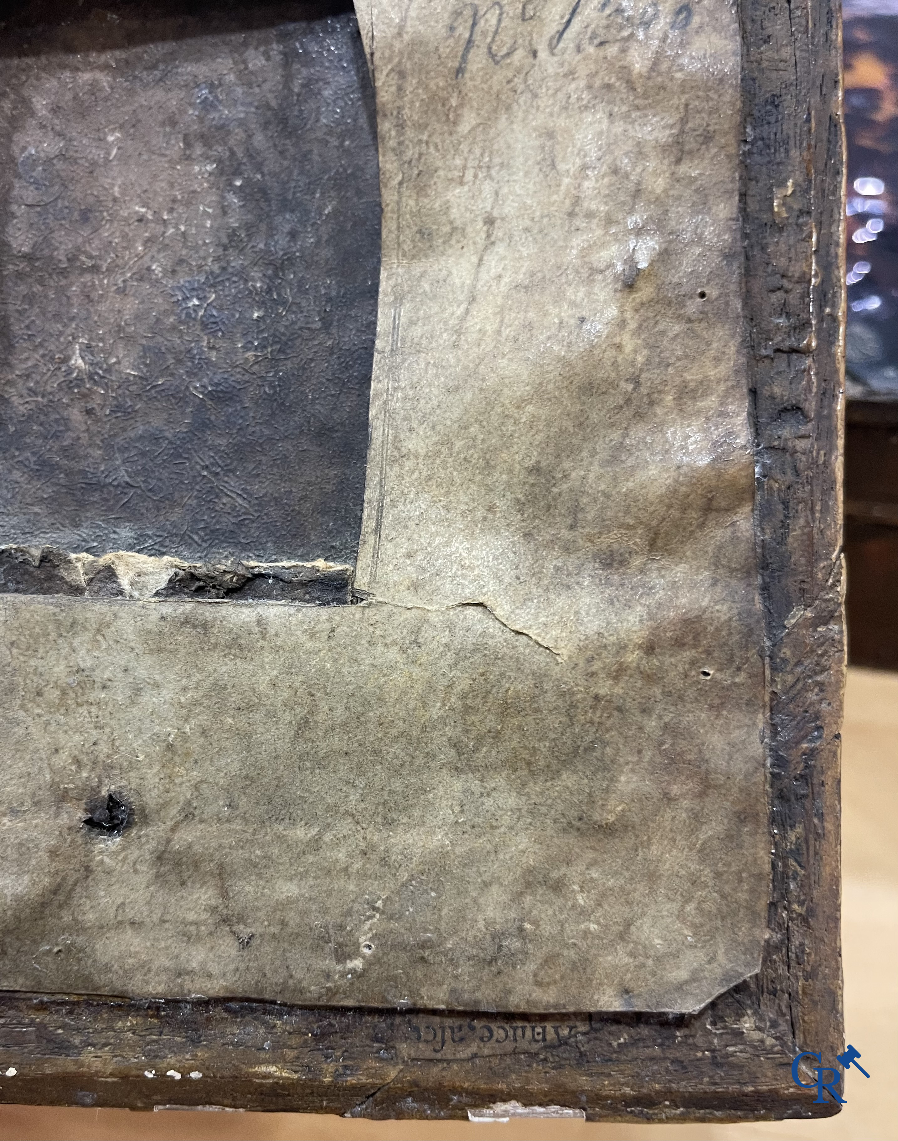 Madonna met kind. Frankrijk XVe-XVIe eeuw. Hoogstwaarschijnlijk Limoges, omgeving van de familie Pénicaud.