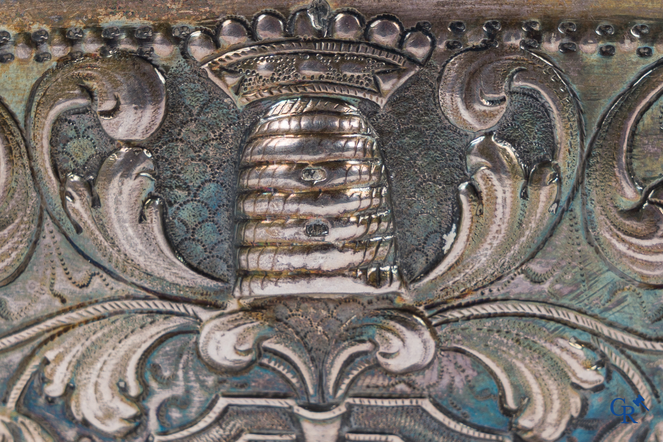 Silver brandy bowl. Dated 1742, various hallmarks. Weight: 233 gr.