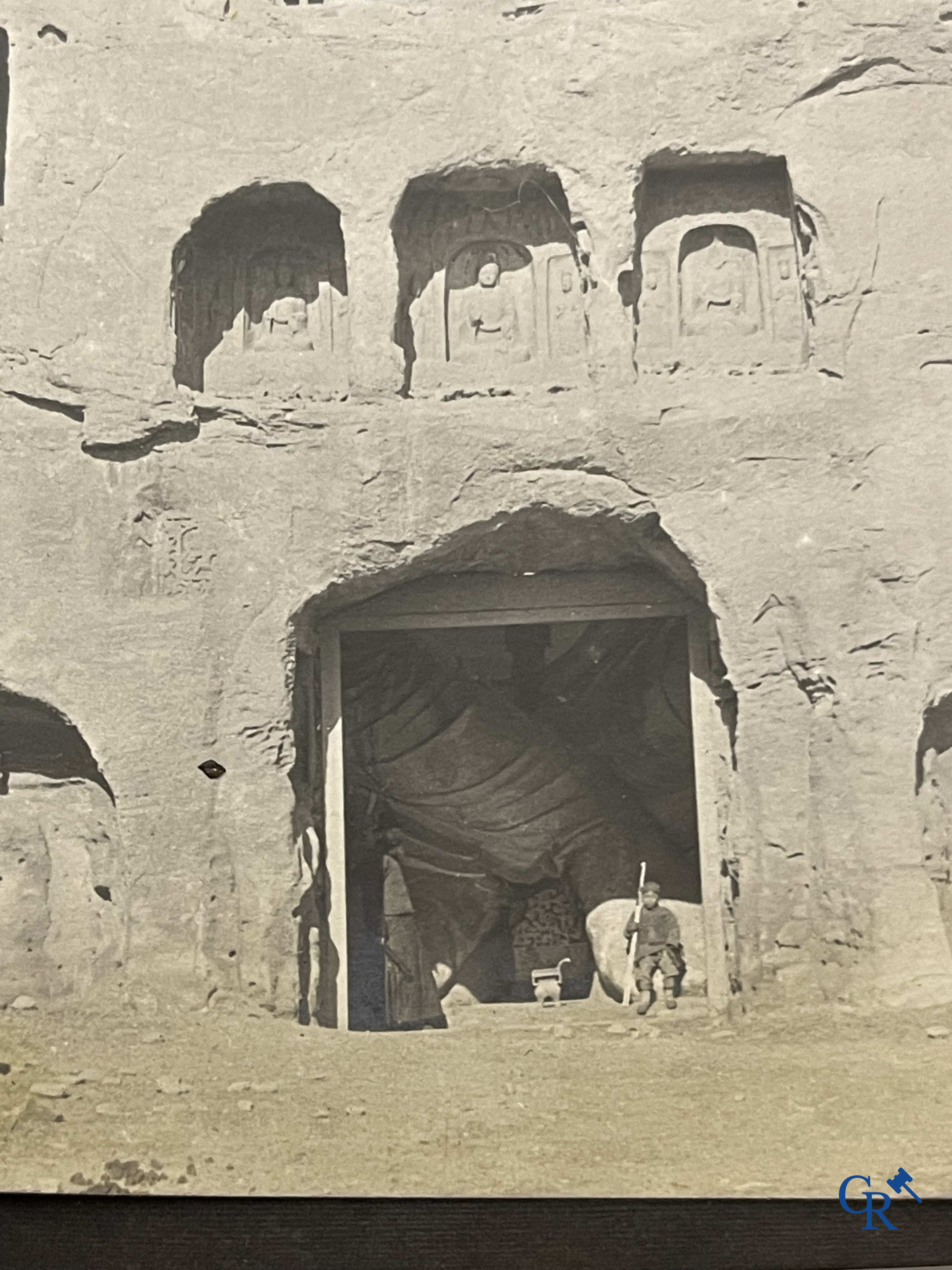 Aziatica, een belangrijk album met reisfoto's uit China. Onder andere Datong, Peking, Beijing, Hohhot, enz. Circa 1900.