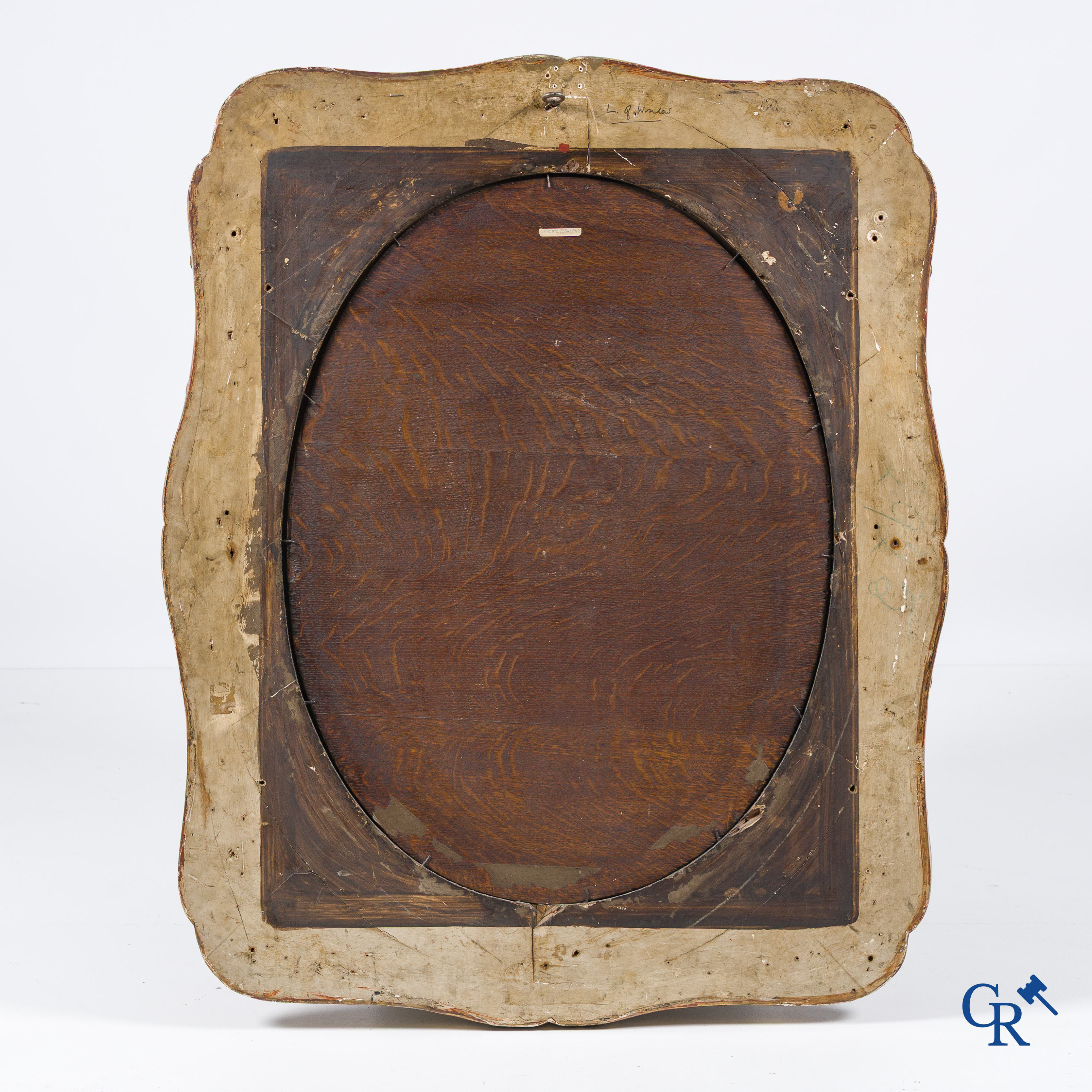 Elisabeth Vigée Lebrun (naar) Portret van de Hertogin van Orléans naar het origineel werk uit 1789.