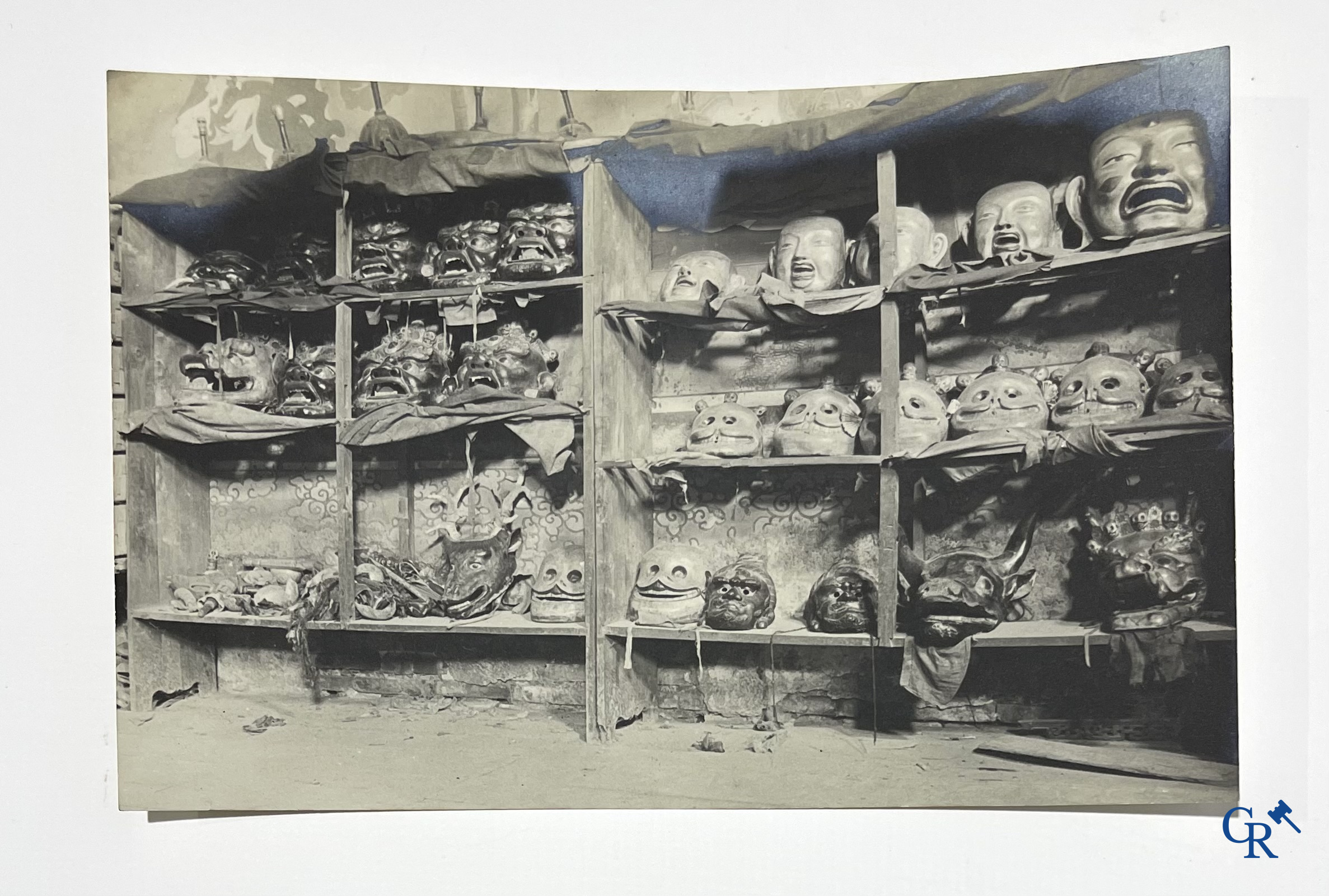 Aziatica, een belangrijk album met reisfoto's uit China. Onder andere Datong, Peking, Beijing, Hohhot, enz. Circa 1900.