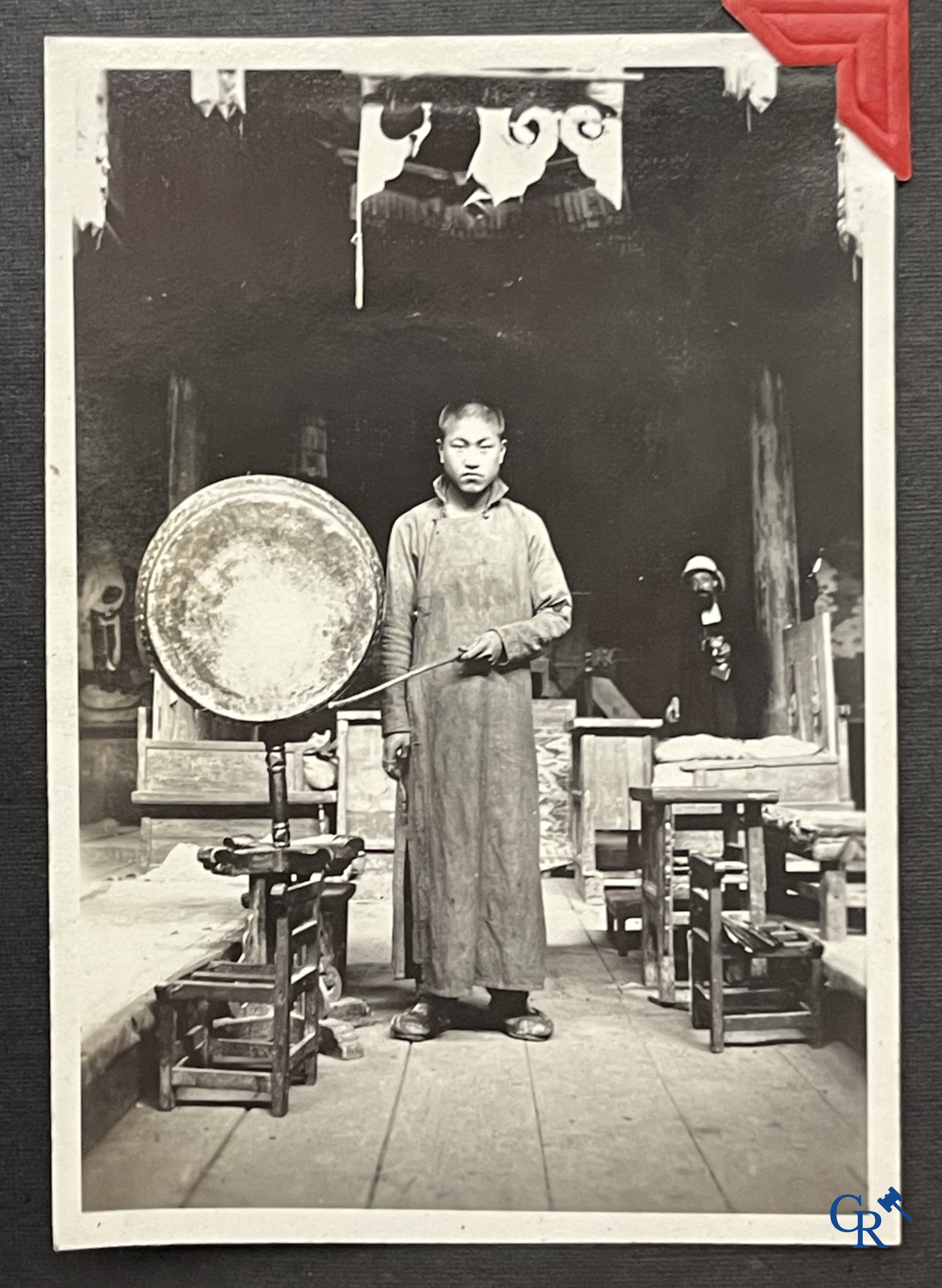 Aziatica, een belangrijk album met reisfoto's uit China. Onder andere Datong, Peking, Beijing, Hohhot, enz. Circa 1900.