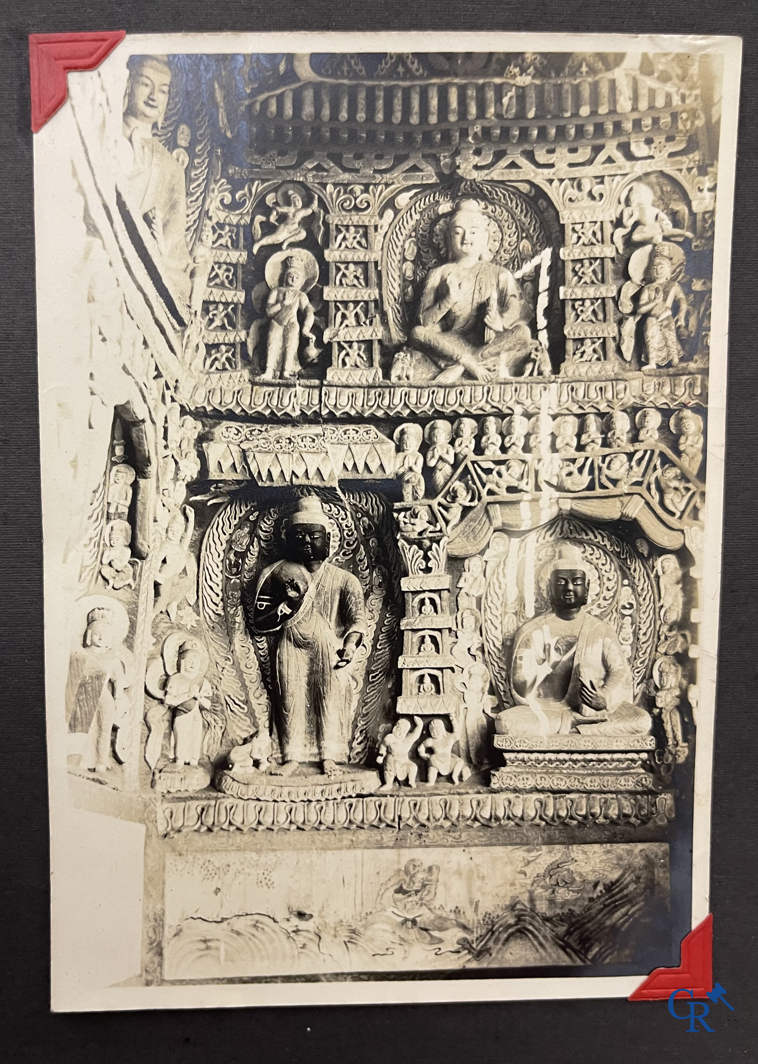 Aziatica, een belangrijk album met reisfoto's uit China. Onder andere Datong, Peking, Beijing, Hohhot, enz. Circa 1900.