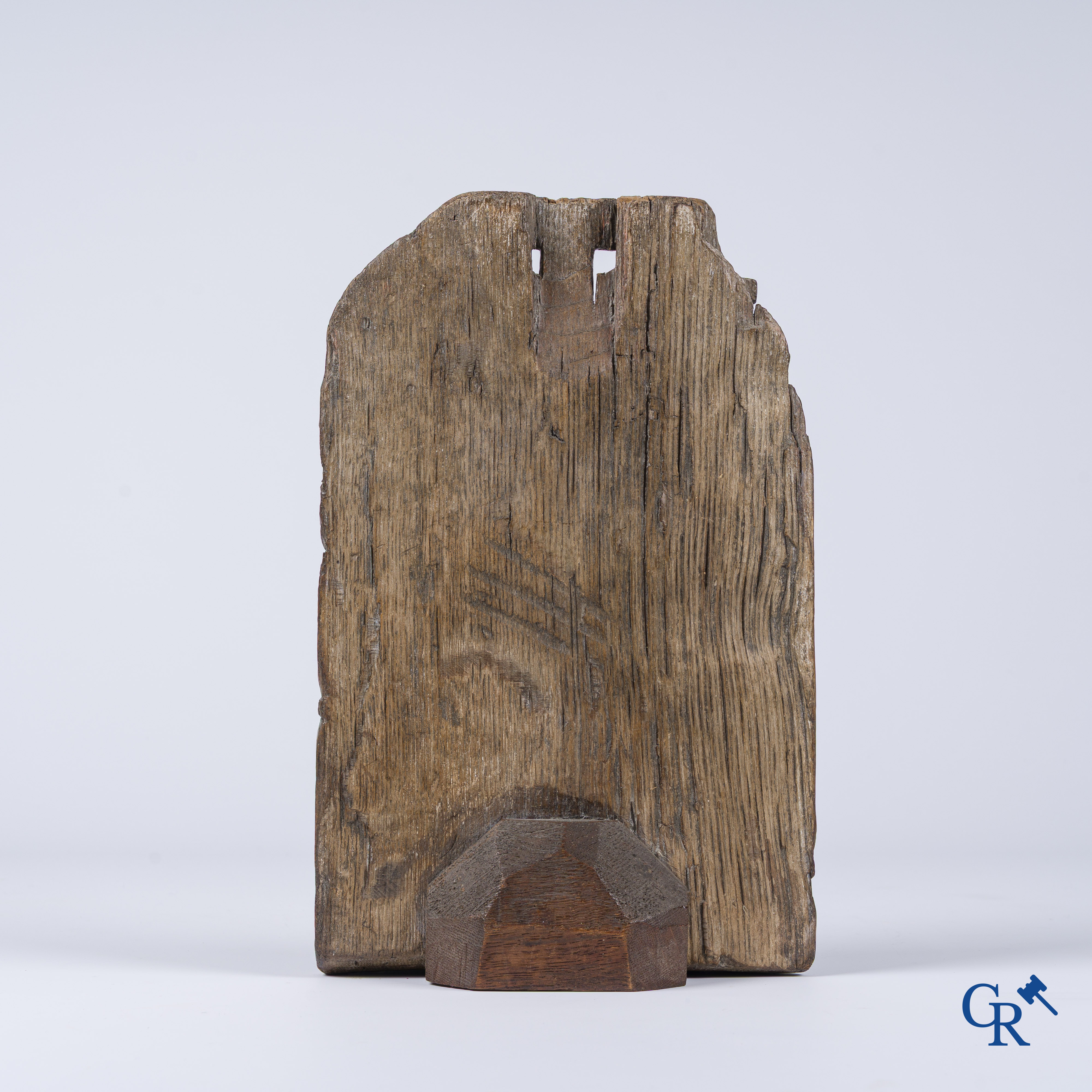 Retabelfragment, De Kruisafname, eikenhout. 16e eeuw.