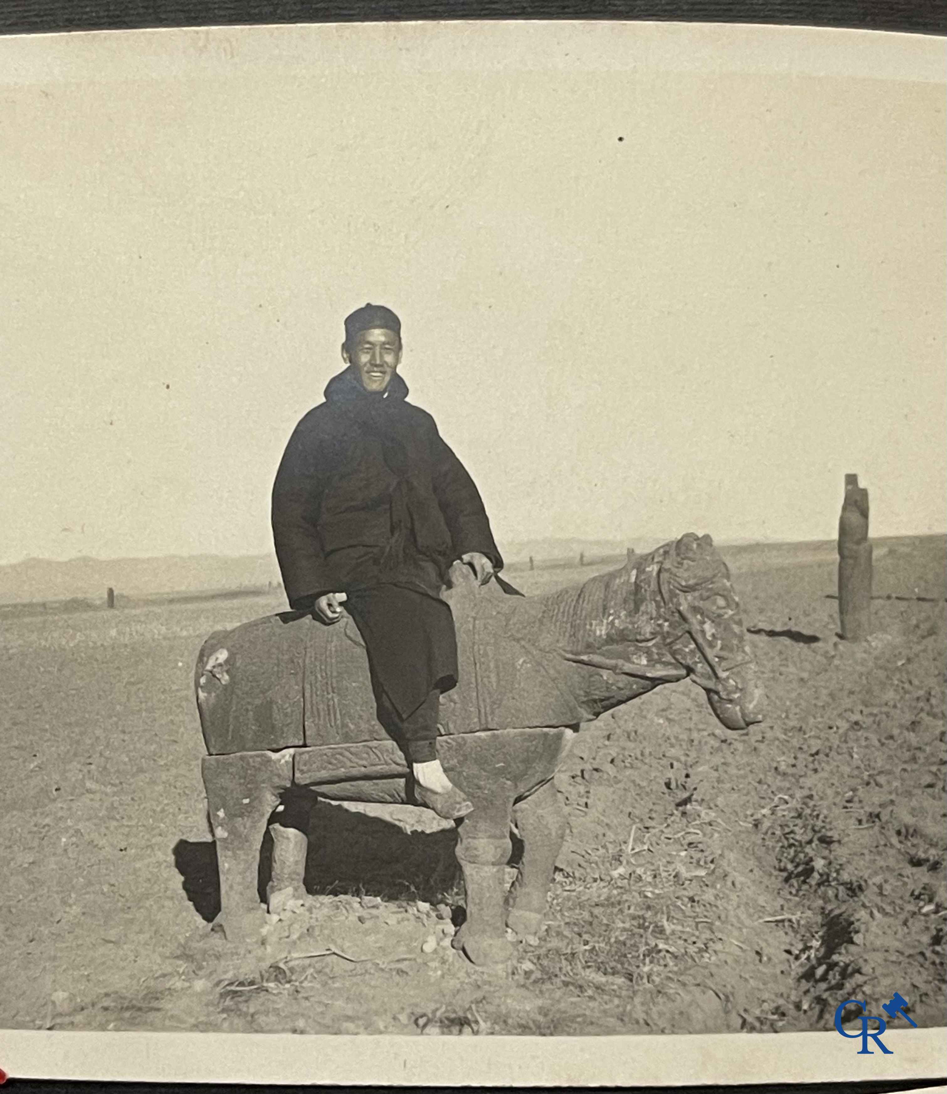 Aziatica, een belangrijk album met reisfoto's uit China. Onder andere Datong, Peking, Beijing, Hohhot, enz. Circa 1900.