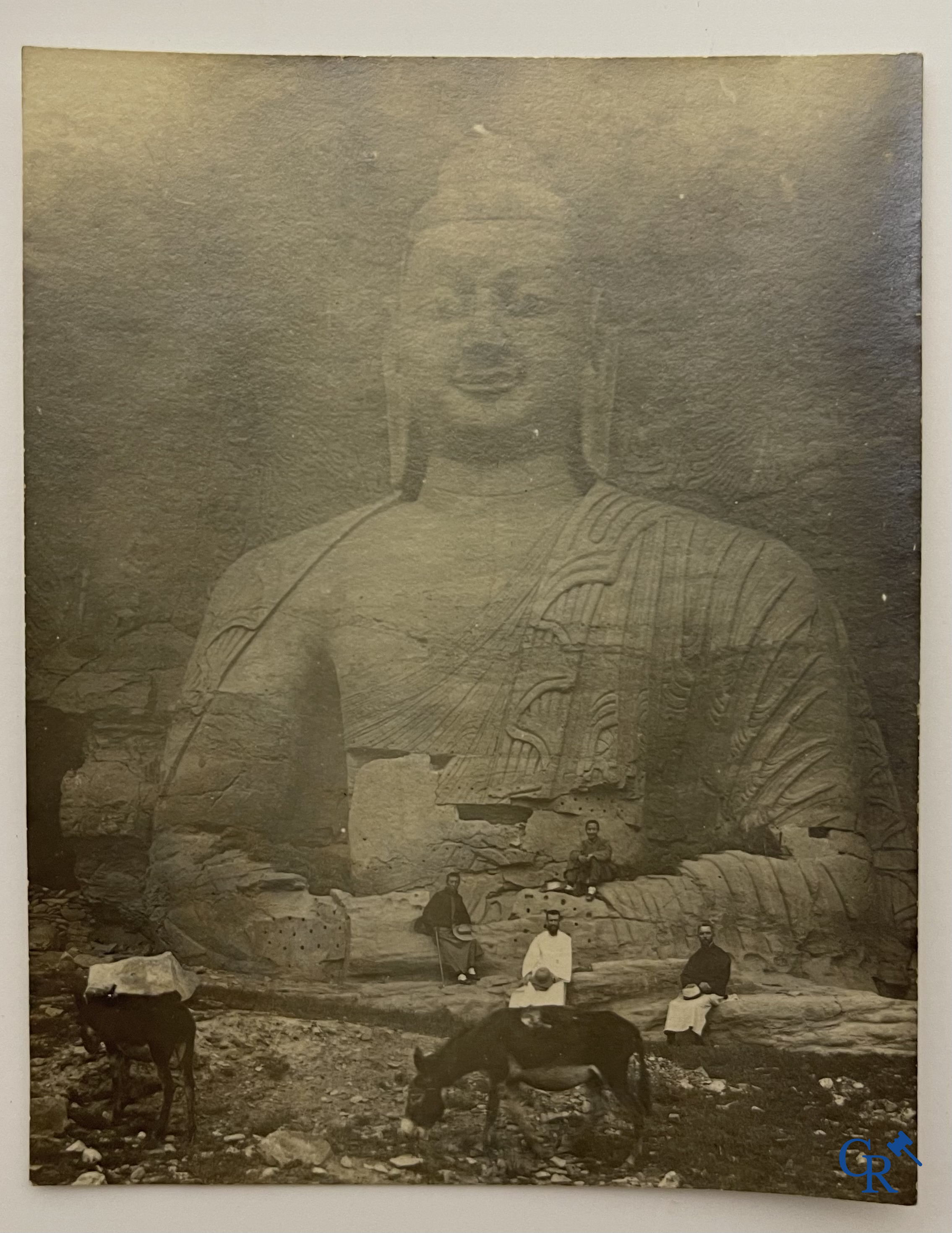 Aziatica, een belangrijk album met reisfoto's uit China. Onder andere Datong, Peking, Beijing, Hohhot, enz. Circa 1900.