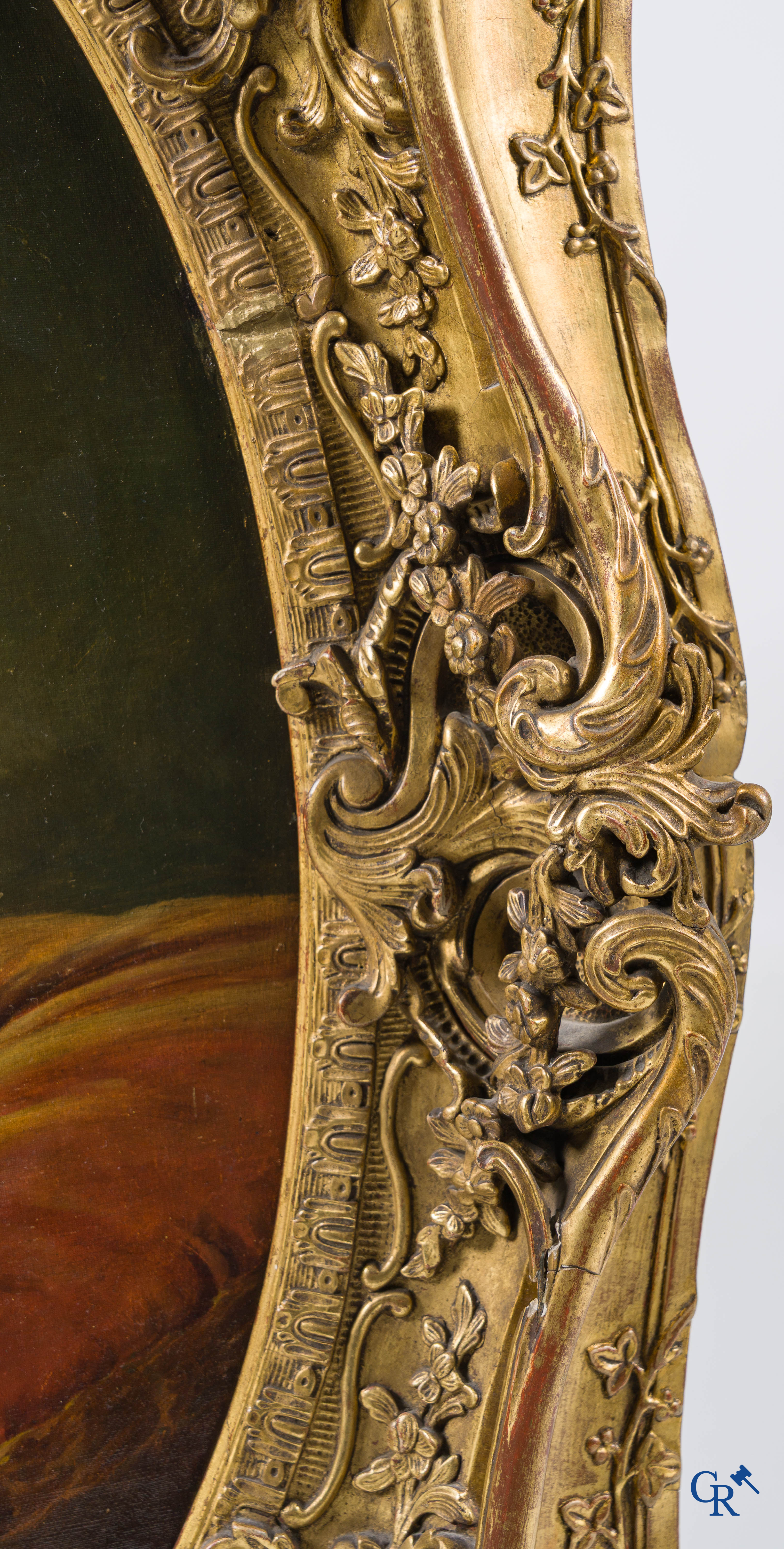 Elisabeth Vigée Lebrun (naar) Portret van de Hertogin van Orléans naar het origineel werk uit 1789.