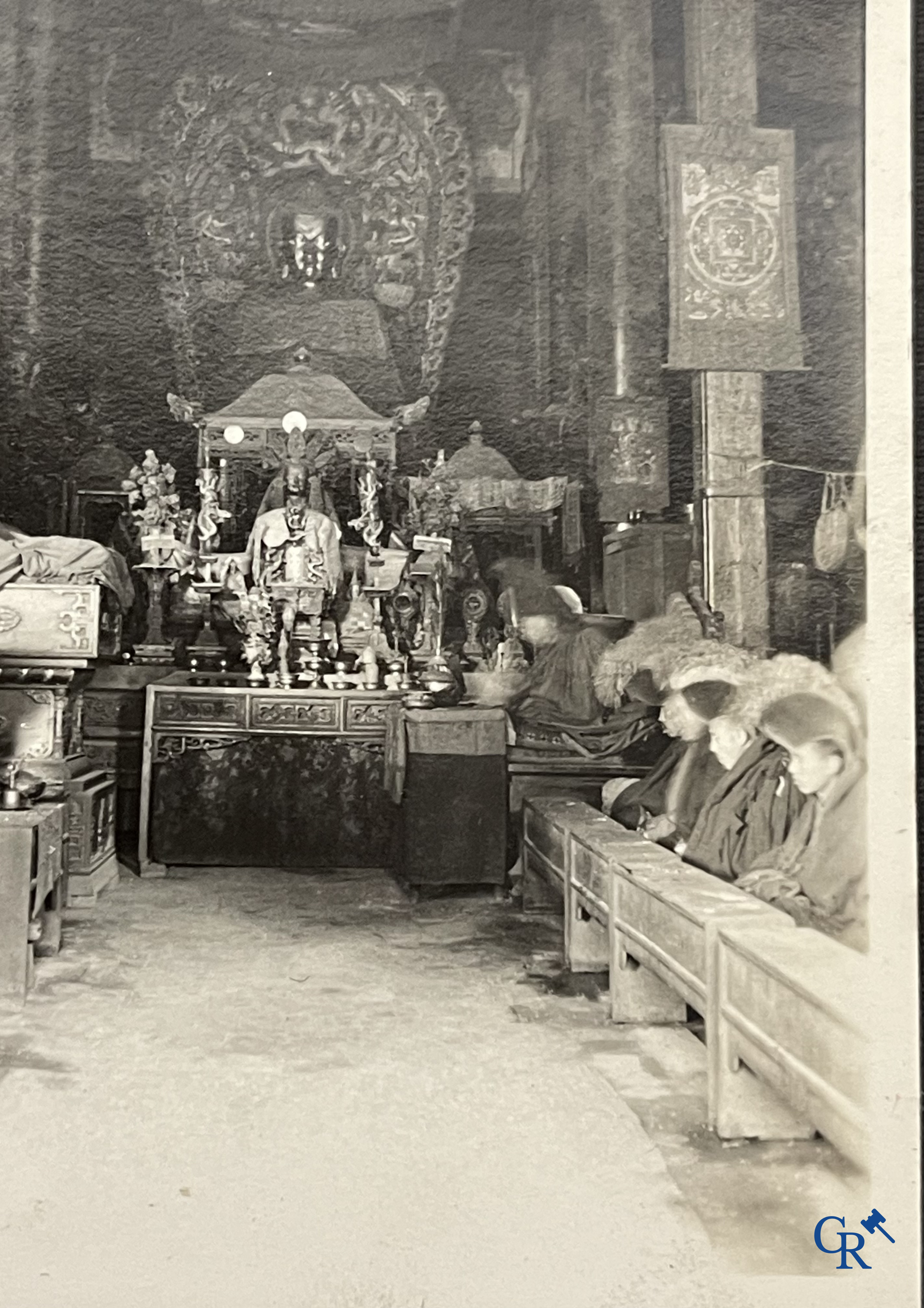 Aziatica, een belangrijk album met reisfoto's uit China. Onder andere Datong, Peking, Beijing, Hohhot, enz. Circa 1900.