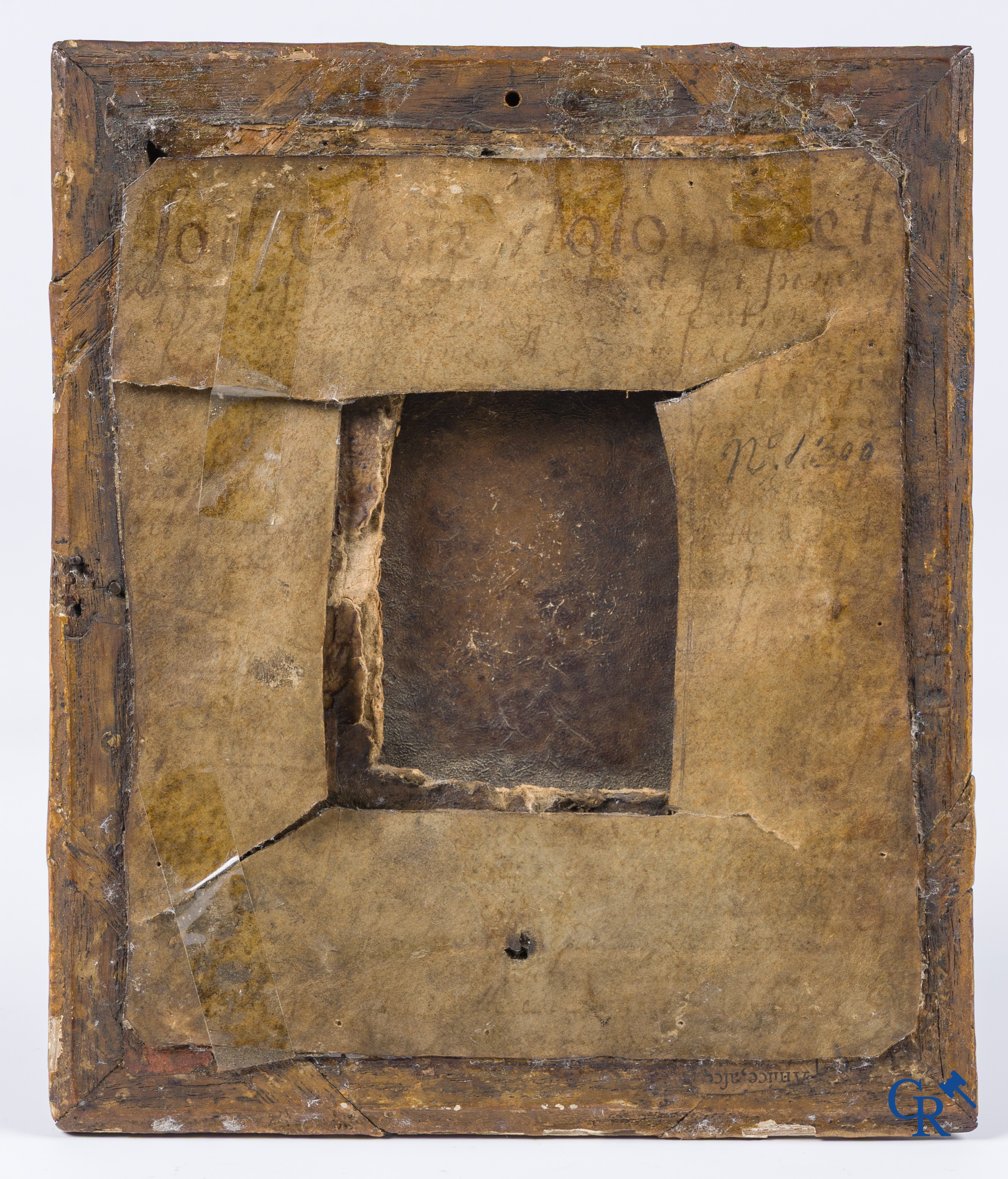 Madonna met kind. Frankrijk XVe-XVIe eeuw. Hoogstwaarschijnlijk Limoges, omgeving van de familie Pénicaud.