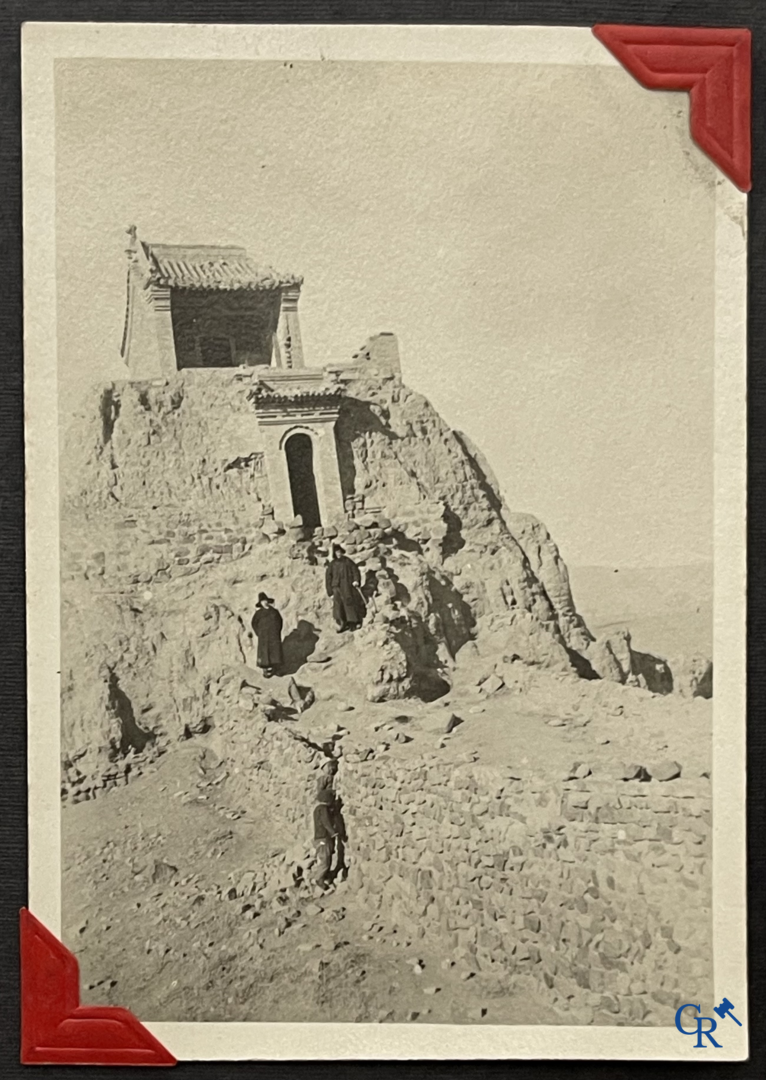 Aziatica, een belangrijk album met reisfoto's uit China. Onder andere Datong, Peking, Beijing, Hohhot, enz. Circa 1900.