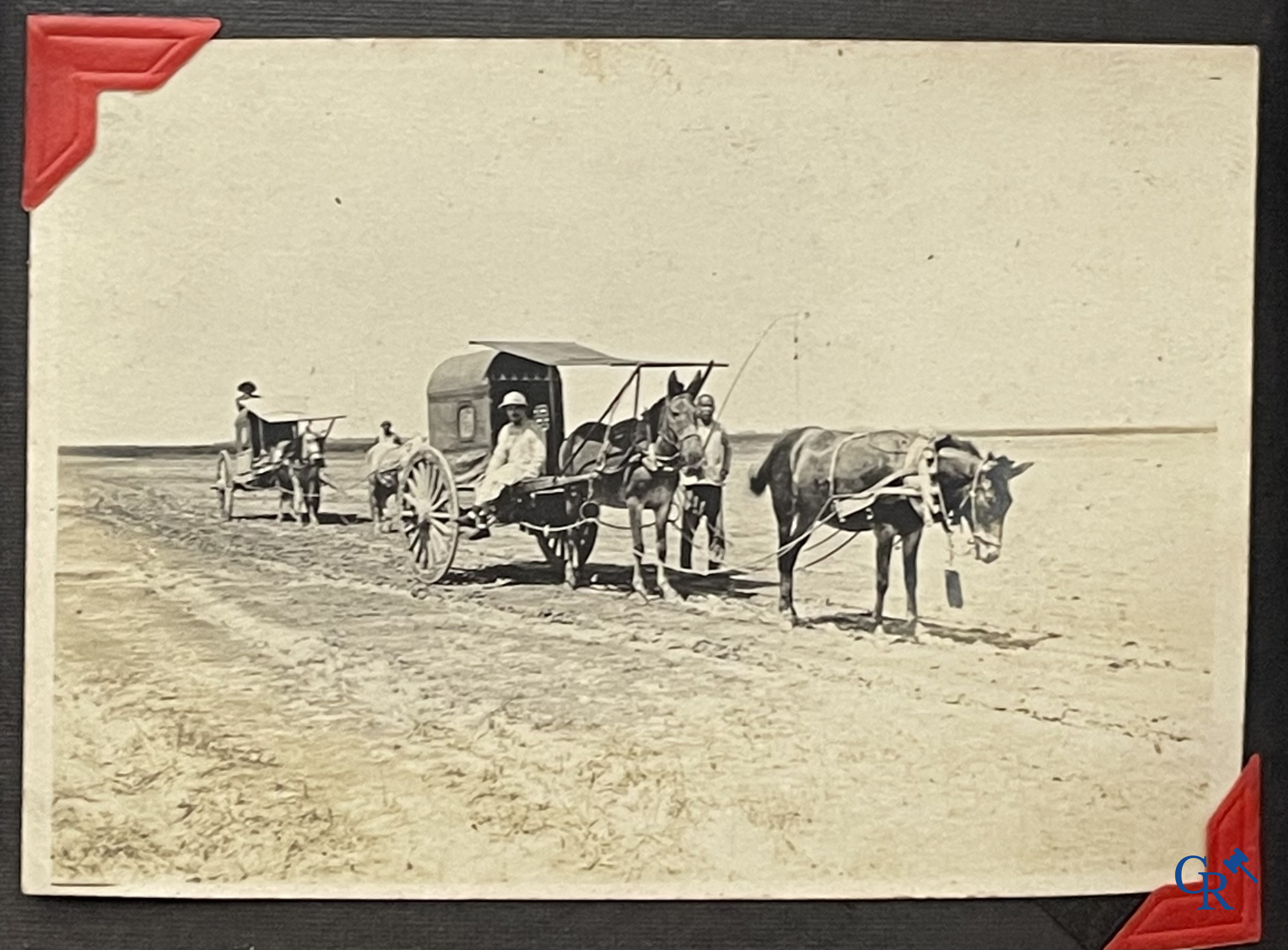 Aziatica, een belangrijk album met reisfoto's uit China. Onder andere Datong, Peking, Beijing, Hohhot, enz. Circa 1900.