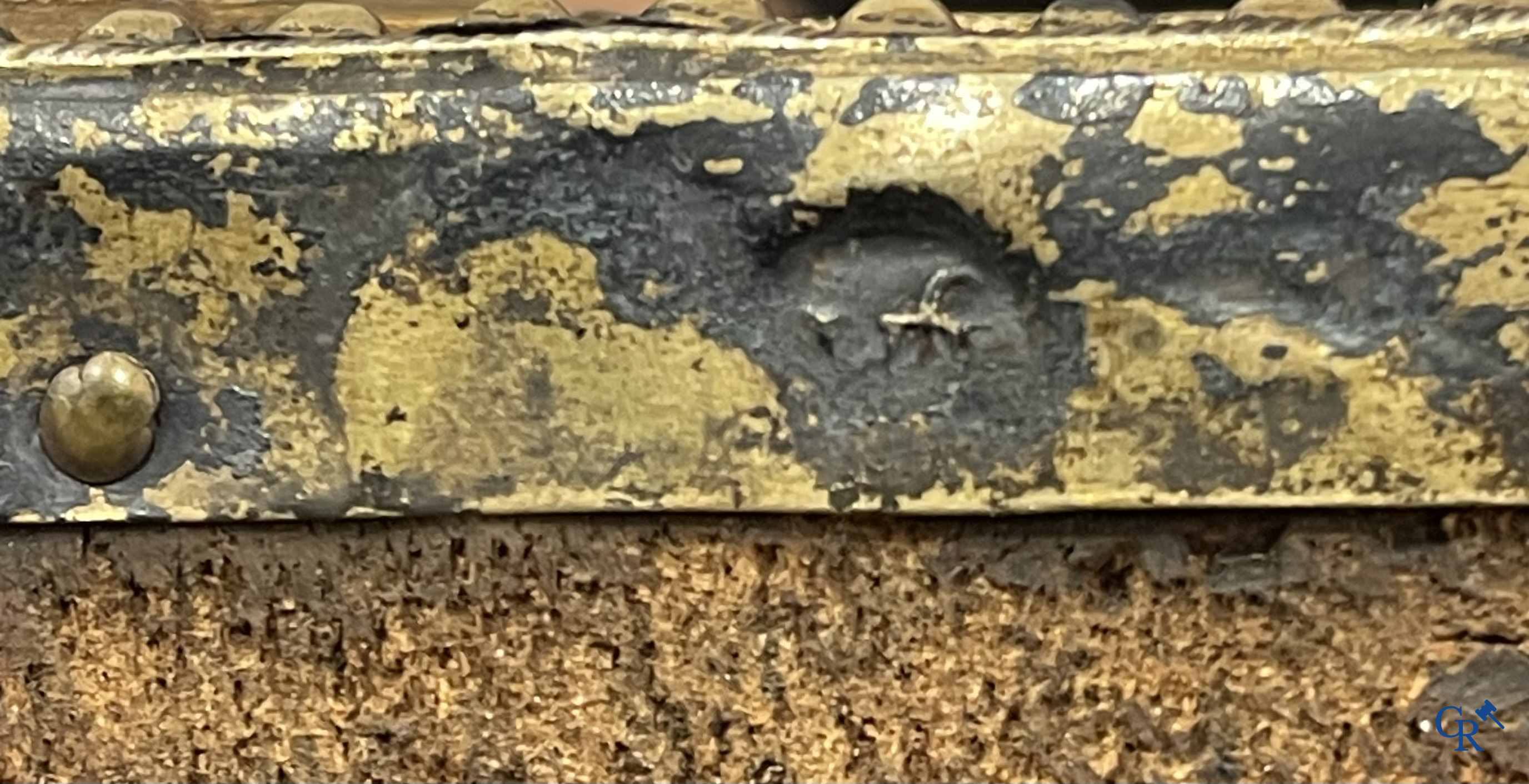 Russian work. The birth of Jesus. Important Russian icon with silver oklad. Silver grade 84 and dated 1883.