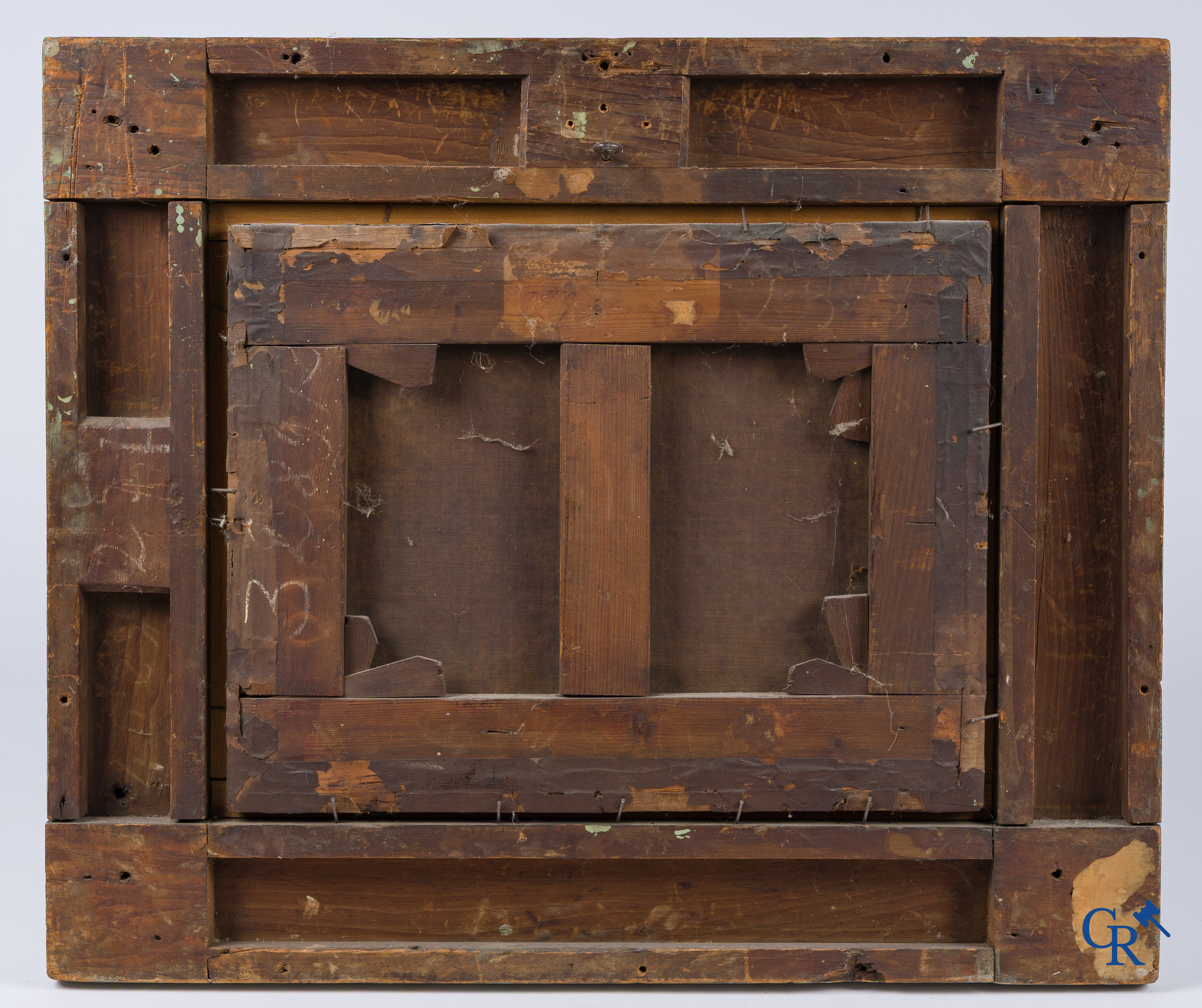 Palamedes I Palamedesz (1607-1638) (toegeschreven aan), Soldaten te paard. Olie op doek.