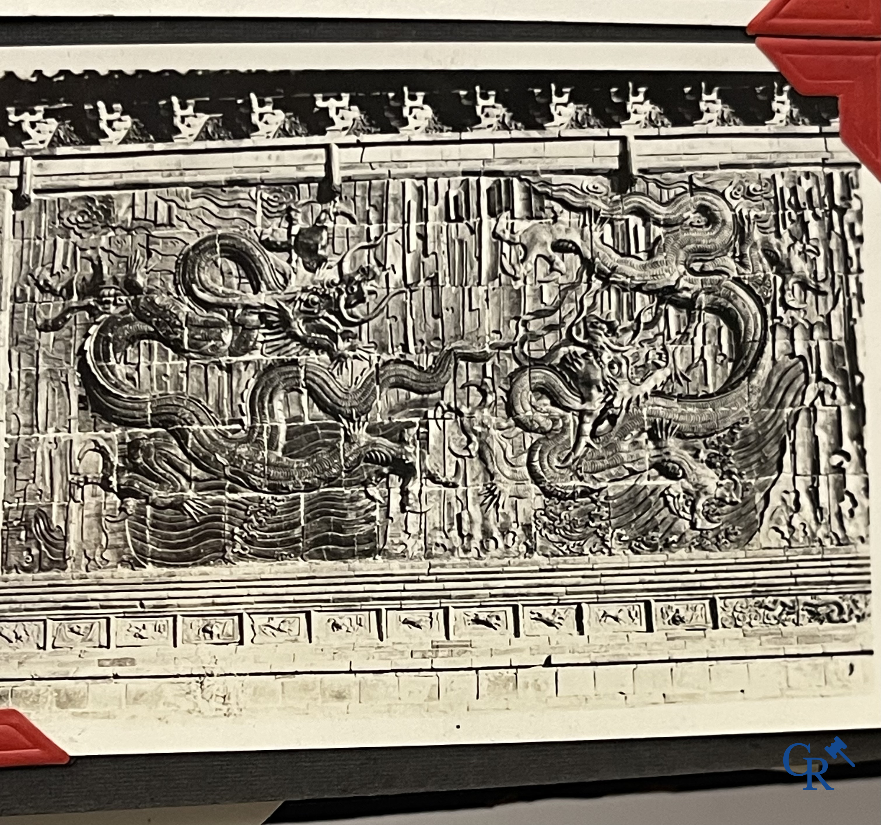 Aziatica, een belangrijk album met reisfoto's uit China. Onder andere Datong, Peking, Beijing, Hohhot, enz. Circa 1900.