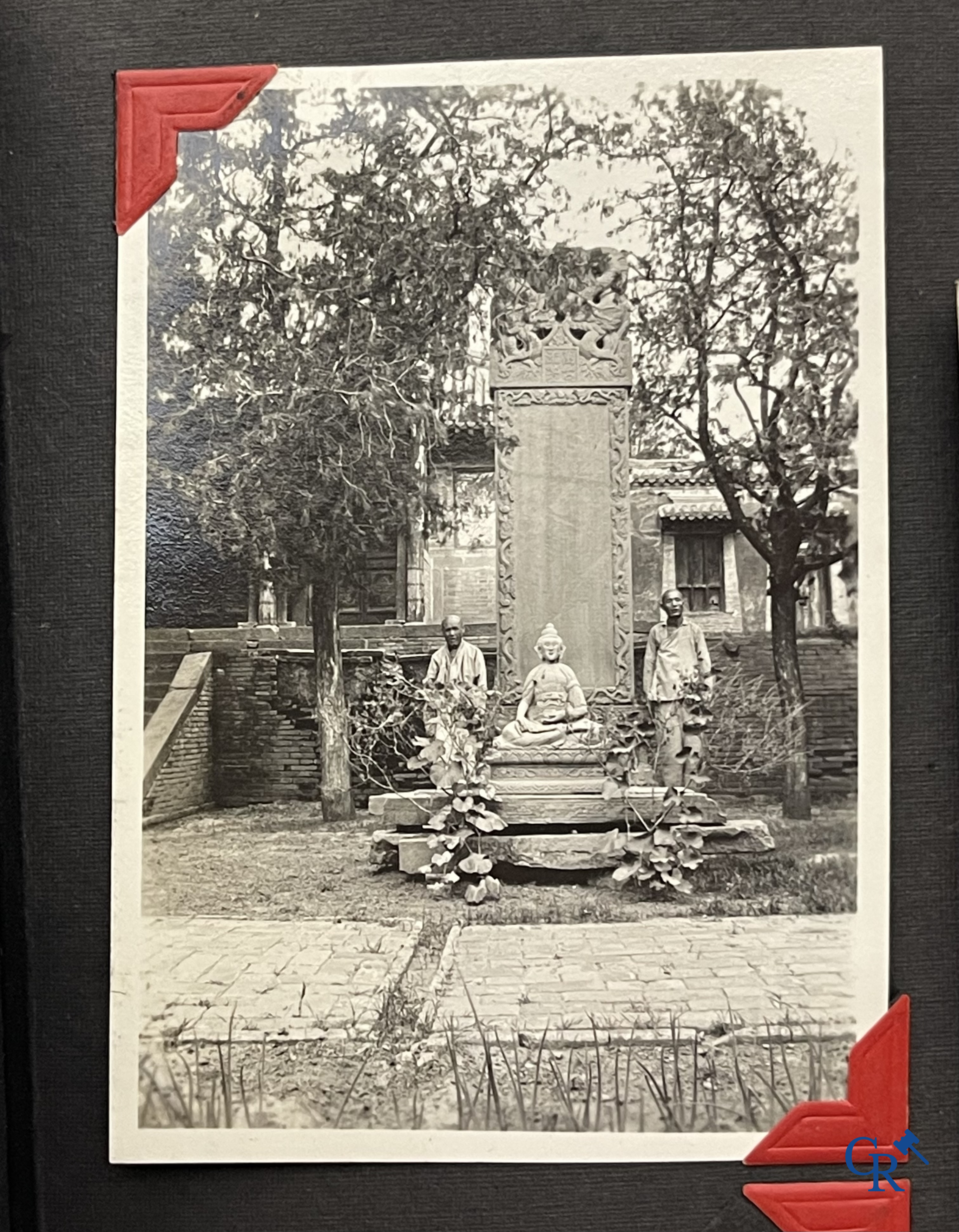 Aziatica, een belangrijk album met reisfoto's uit China. Onder andere Datong, Peking, Beijing, Hohhot, enz. Circa 1900.