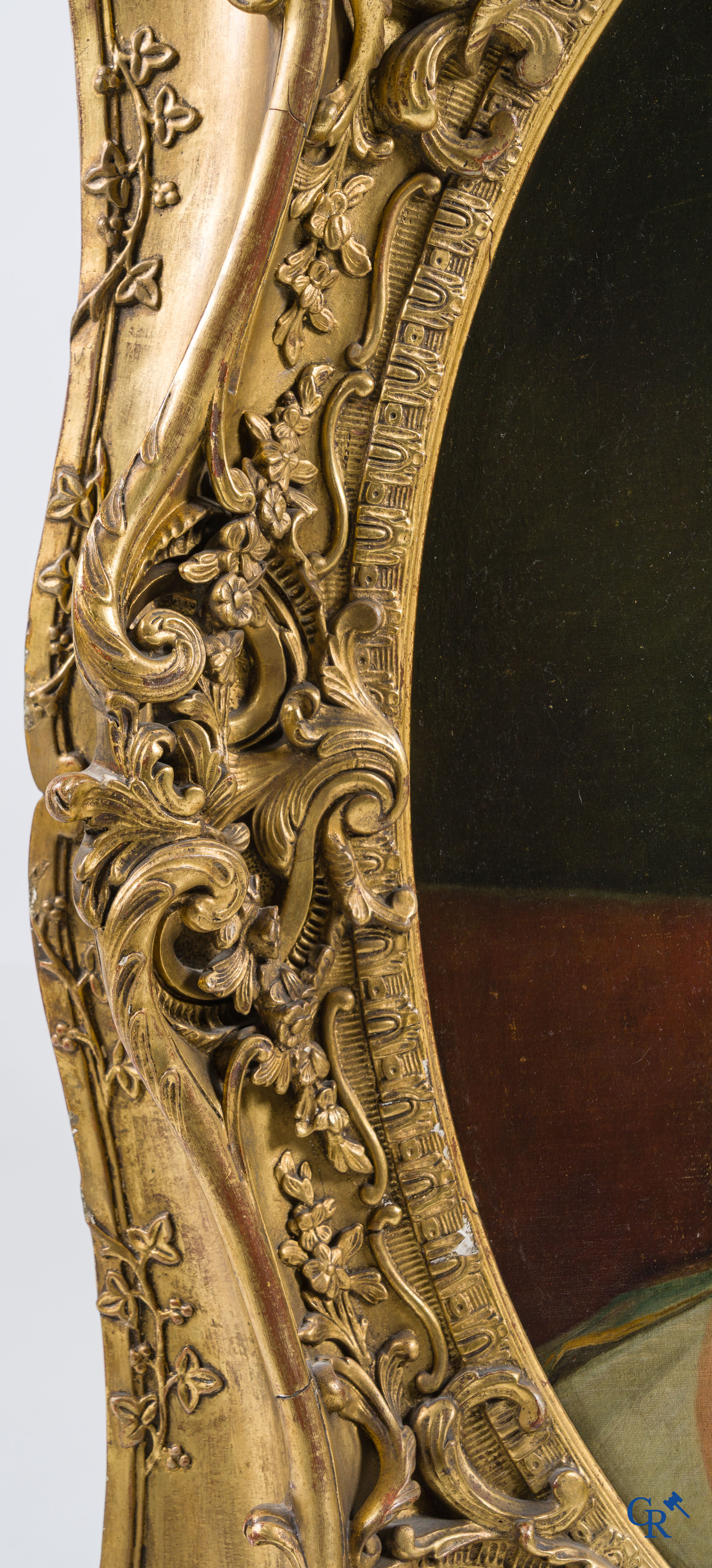 Elisabeth Vigée Lebrun (naar) Portret van de Hertogin van Orléans naar het origineel werk uit 1789.