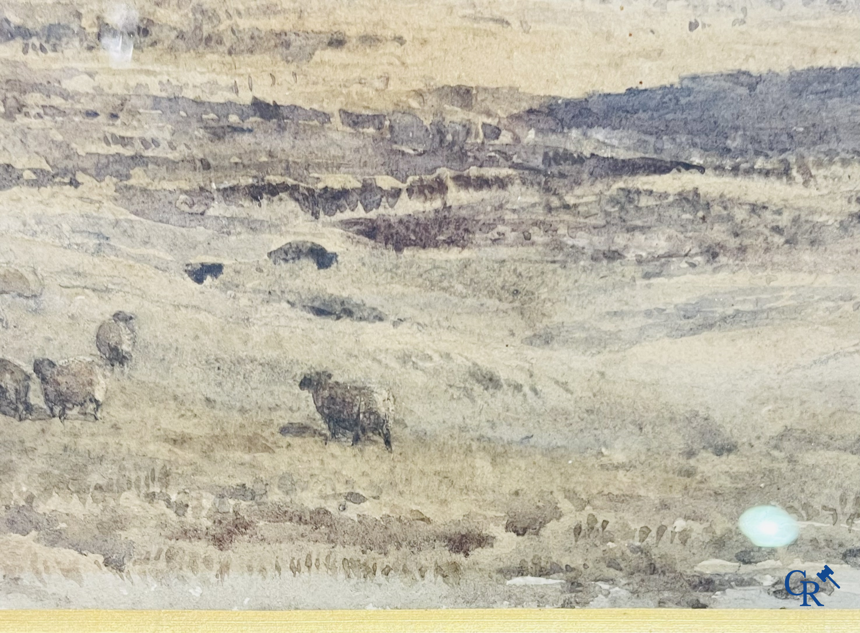 Joseph Mallord William Turner (1775-1851) (in the style of) Watercolour. Signed lower left.