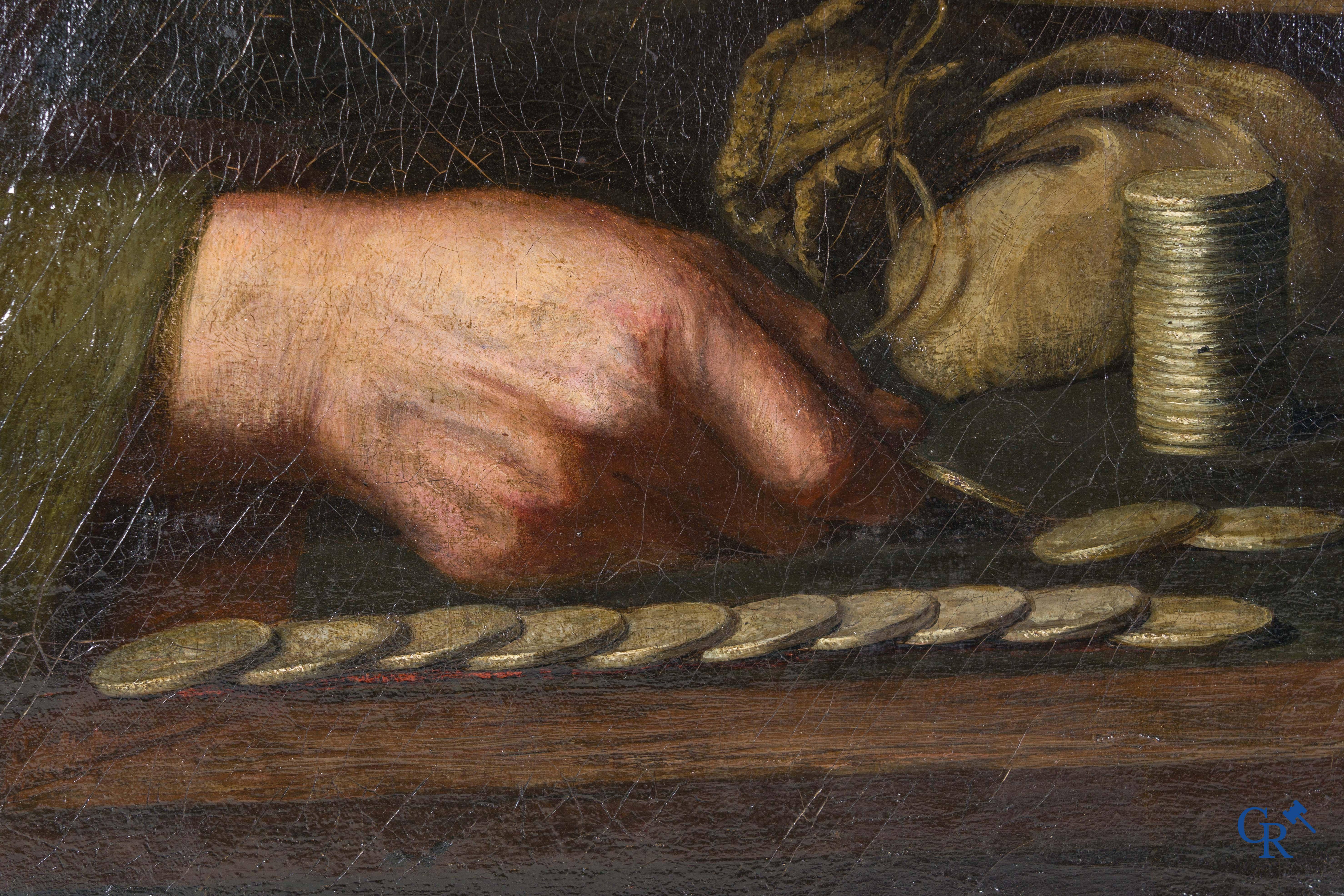 Jules De Bleye (1846-1901) Oil on canvas. Signed and dated 1889.