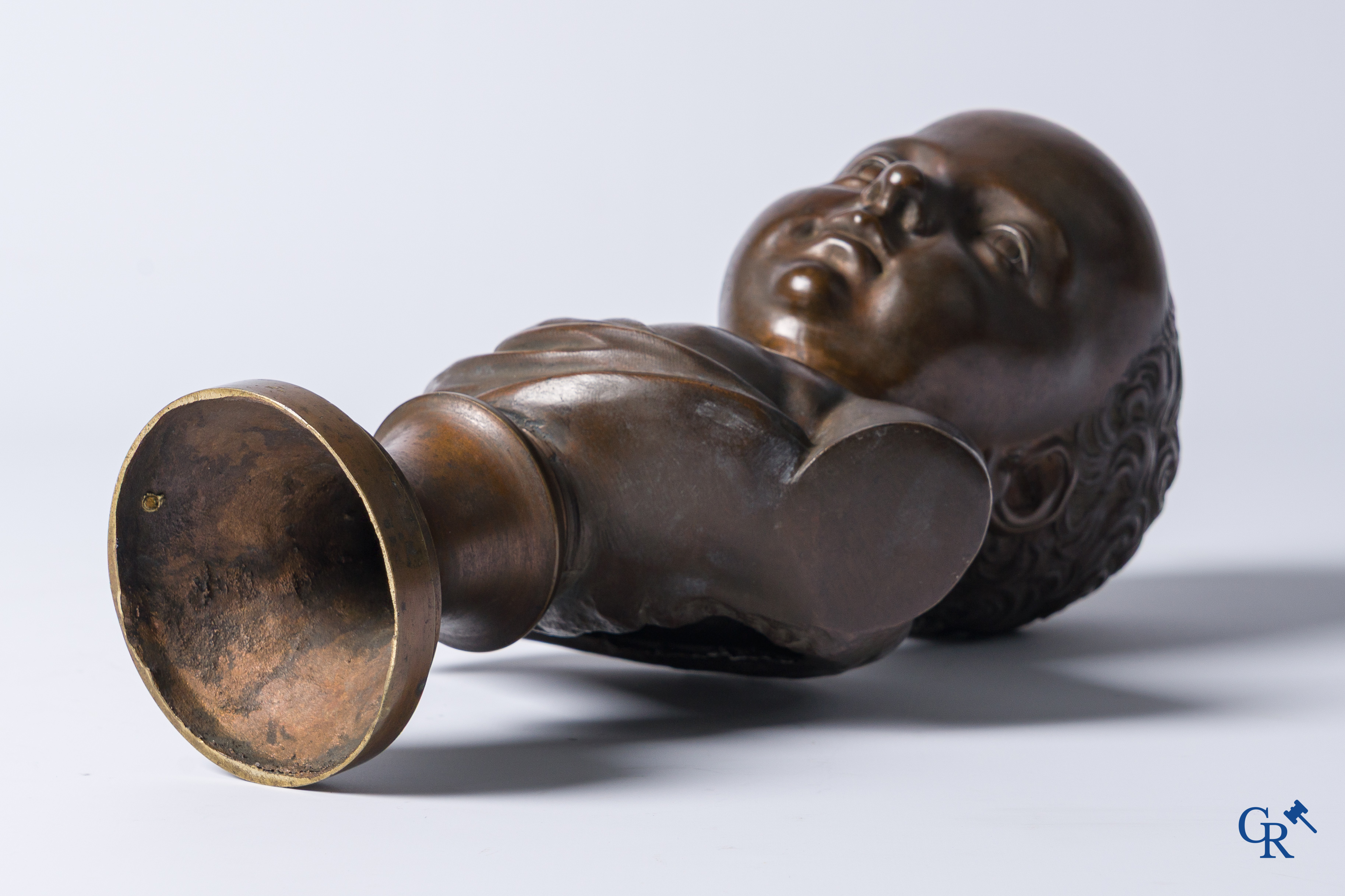 Germain Pilon (after) Bonze bust. Demée Fondeur. 19th century.