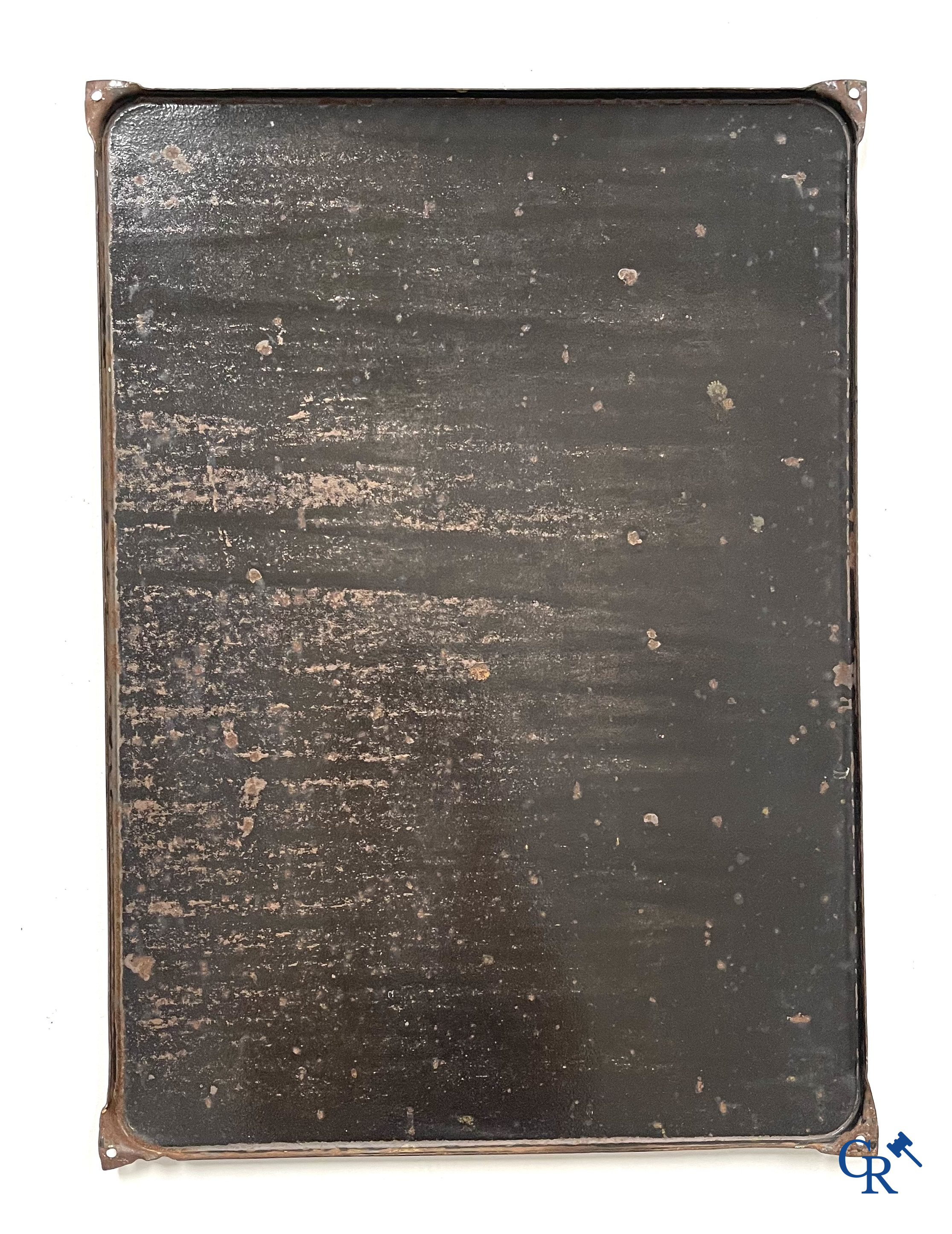 Havoline, enamel advertising sign for motor oil Havoline from the Caltex Petroleum Company. T.P. Bruxelles 1950.