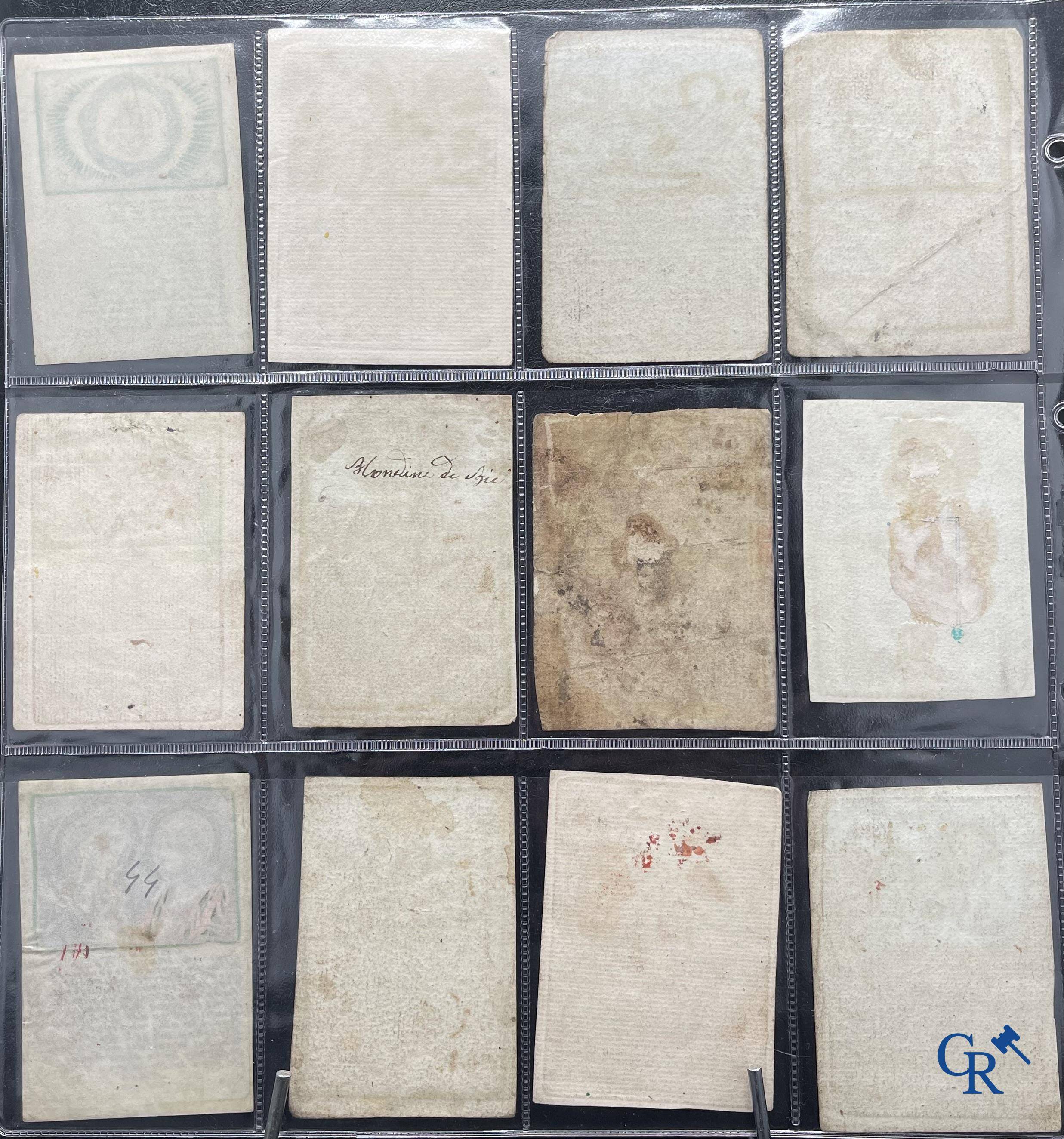 Religious objects: Important collection of pious images and devotion prints, Flanders, 17th-18th-19th centuries.