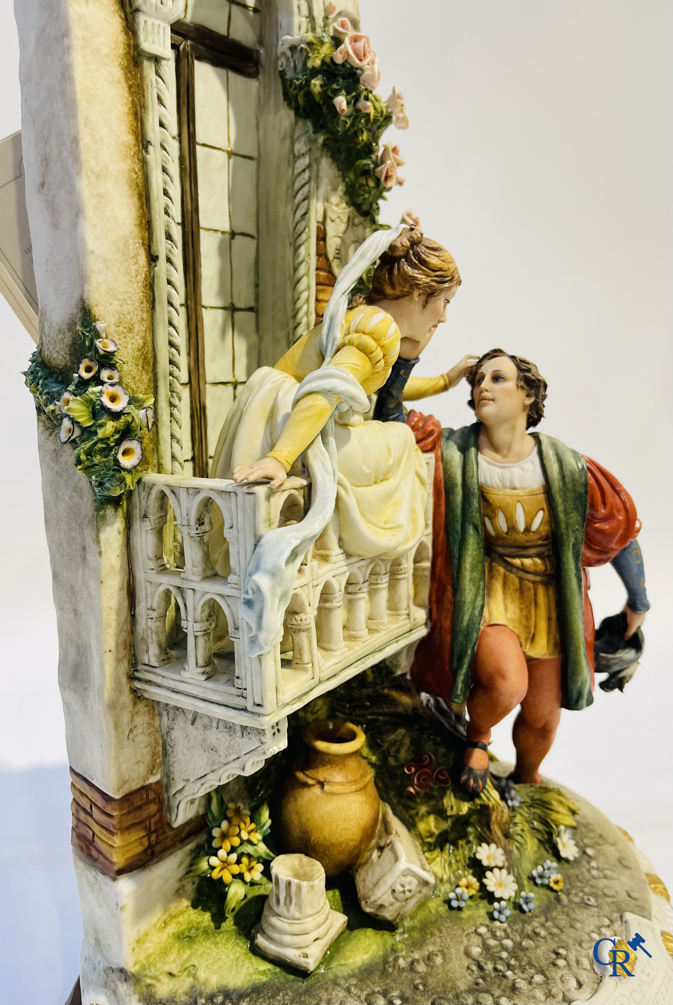 Porselein: Capodimonte: Luciano Cazzola: Romeo & Giulietta.