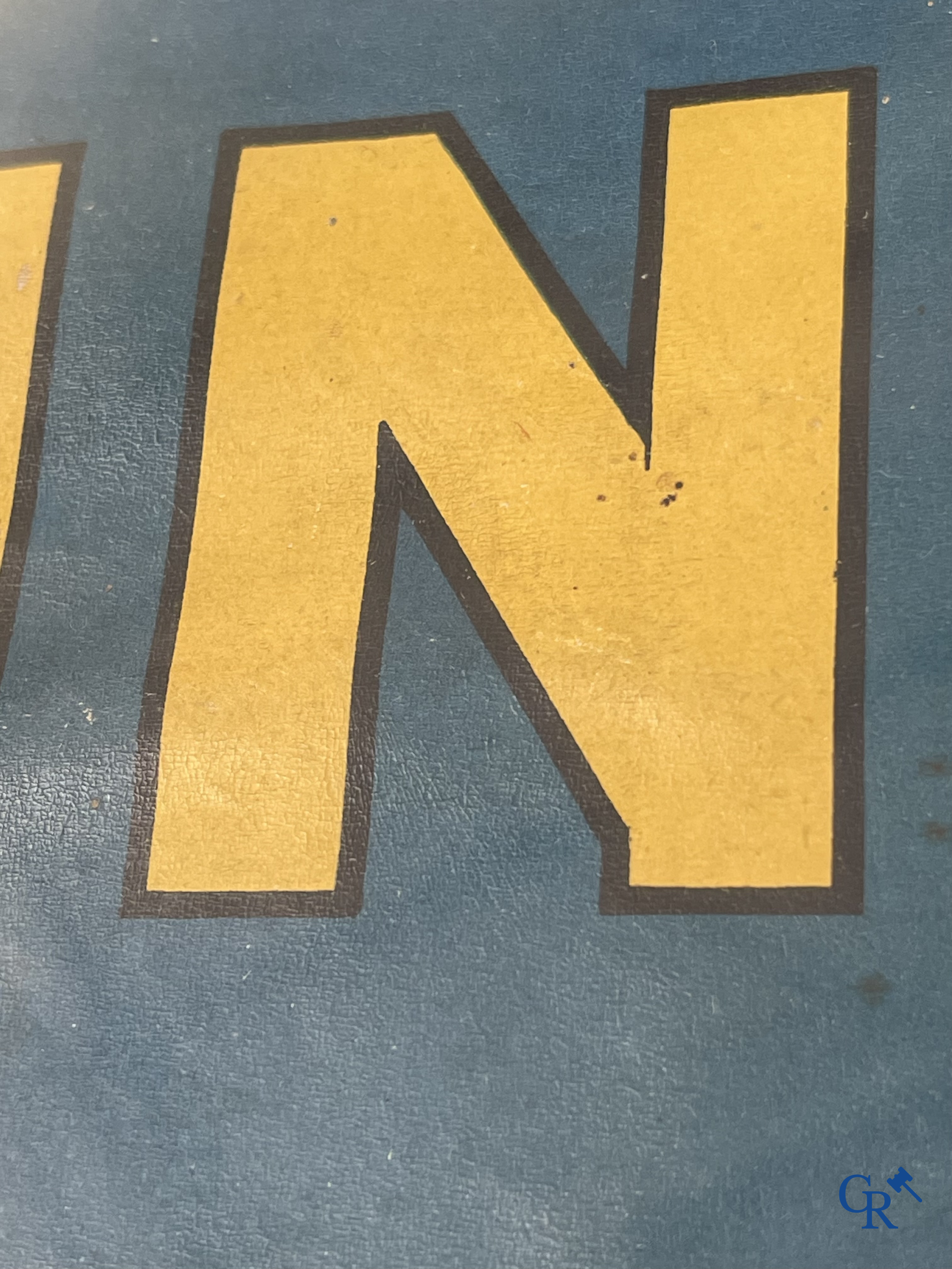 Léon Hingre (1860-1926) Pneu Vélo Michelin. Beautiful poster for Michelin bicycle tires. Around 1910.