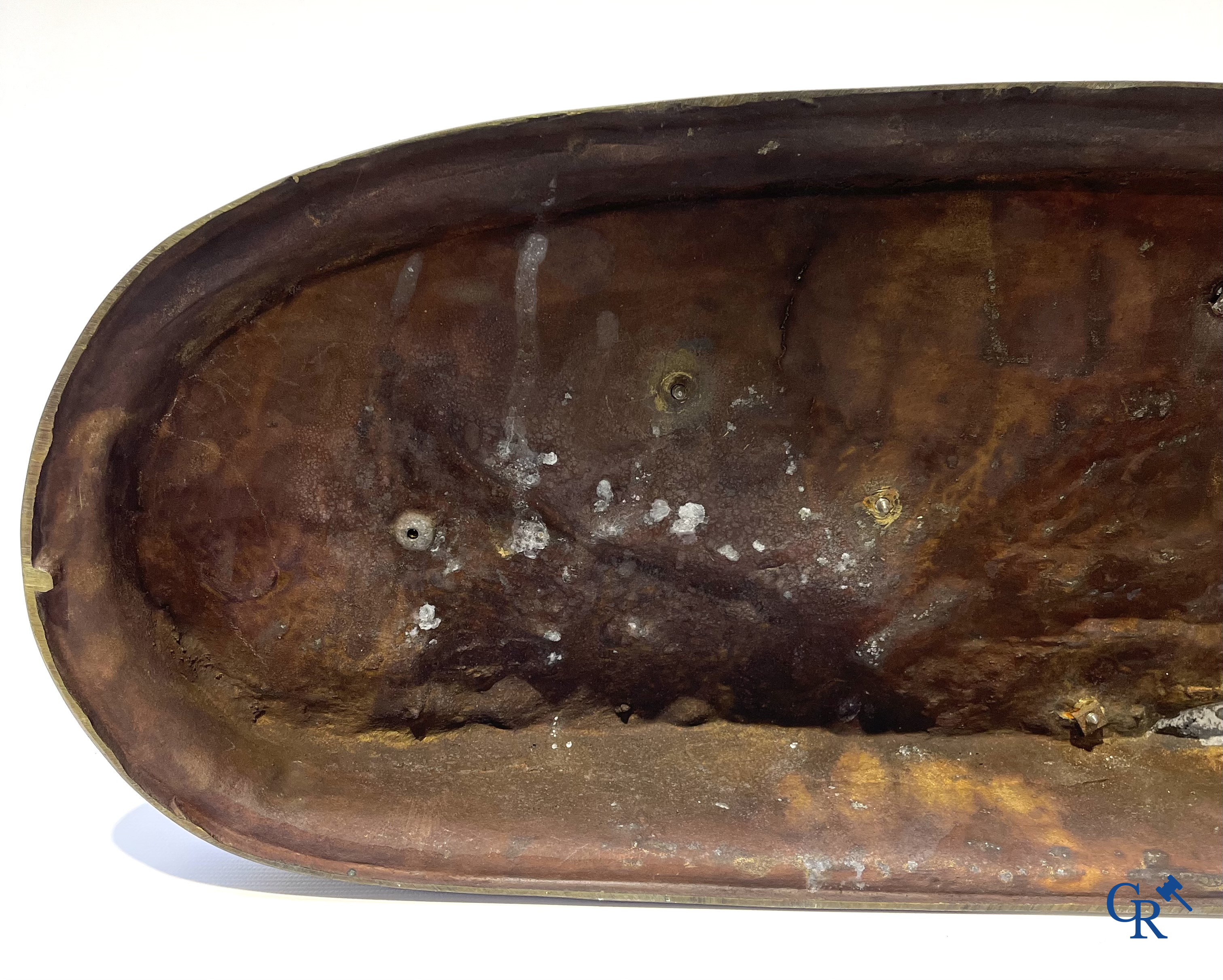 Pierre-Jules Mène (1810-1879) (Naar). L'Accolade, groep met Arabische paarden. Gesigneerd.