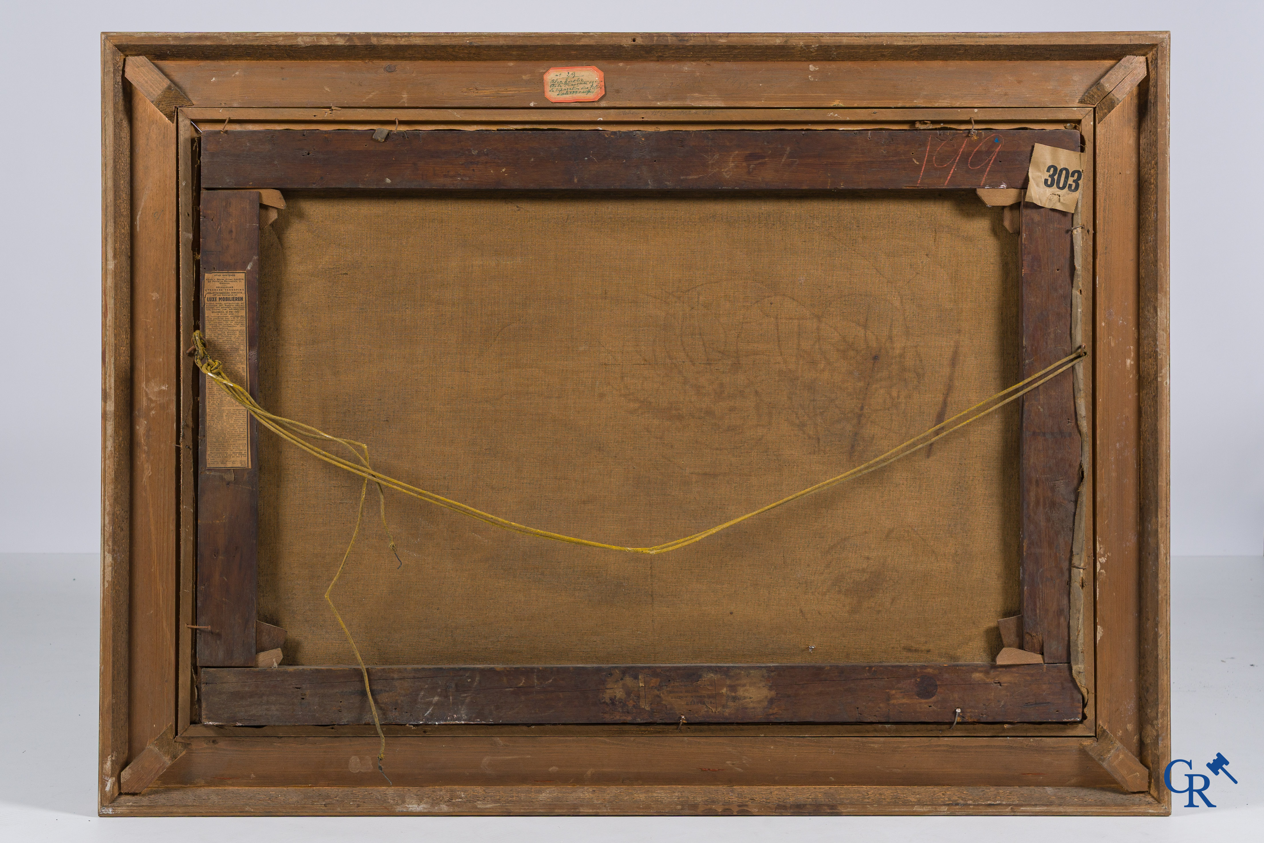 Alfred Edward Emslie (1848-1918) Fishermen's family on the coast, oil on canvas.