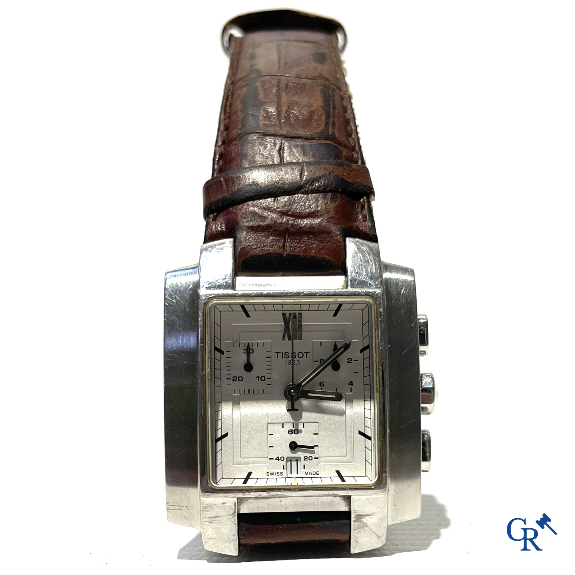 Uurwerken. Tissot heren polshorloge. Zwitsers werk.