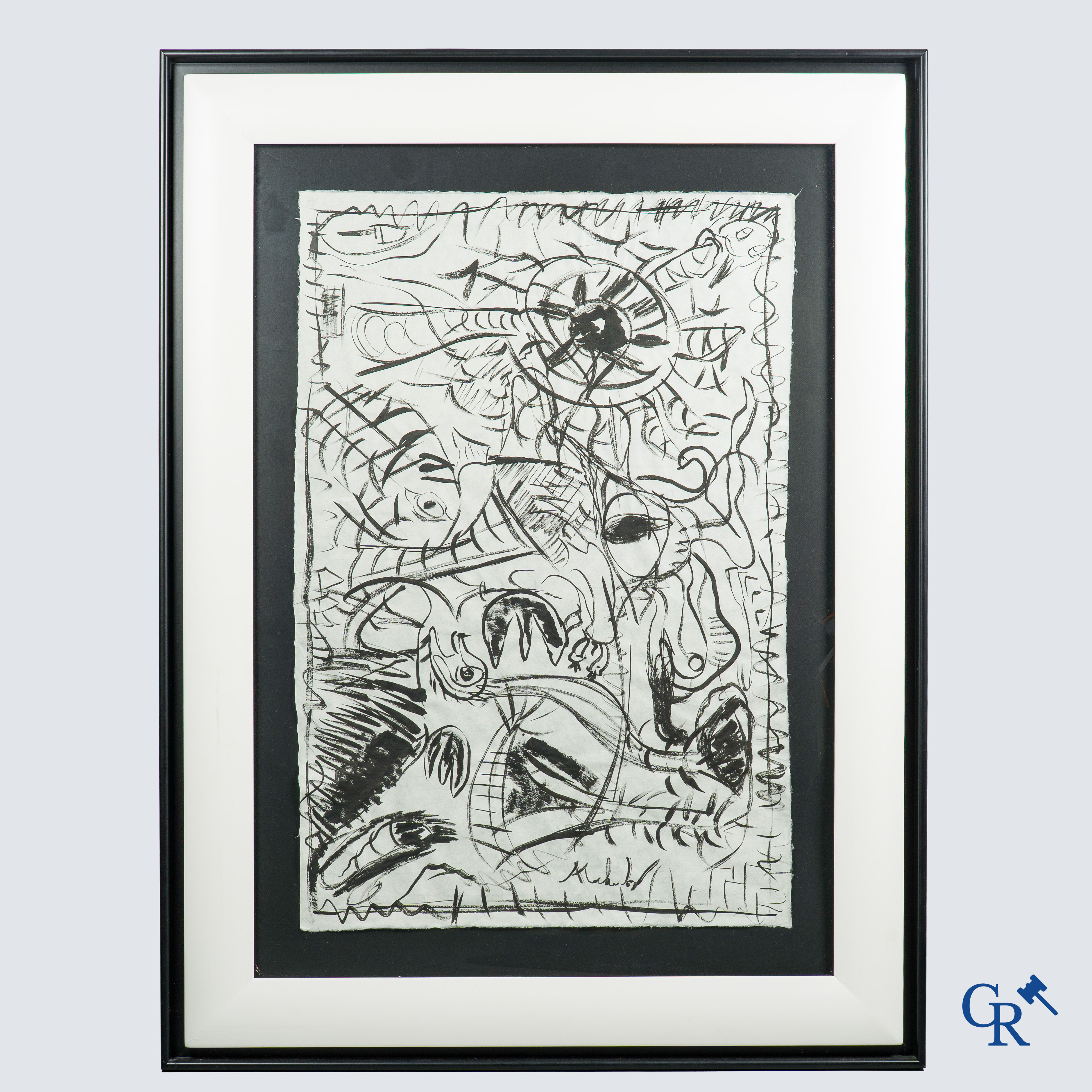 Pierre Alechinsky. Etching, Aquatint. Signed.