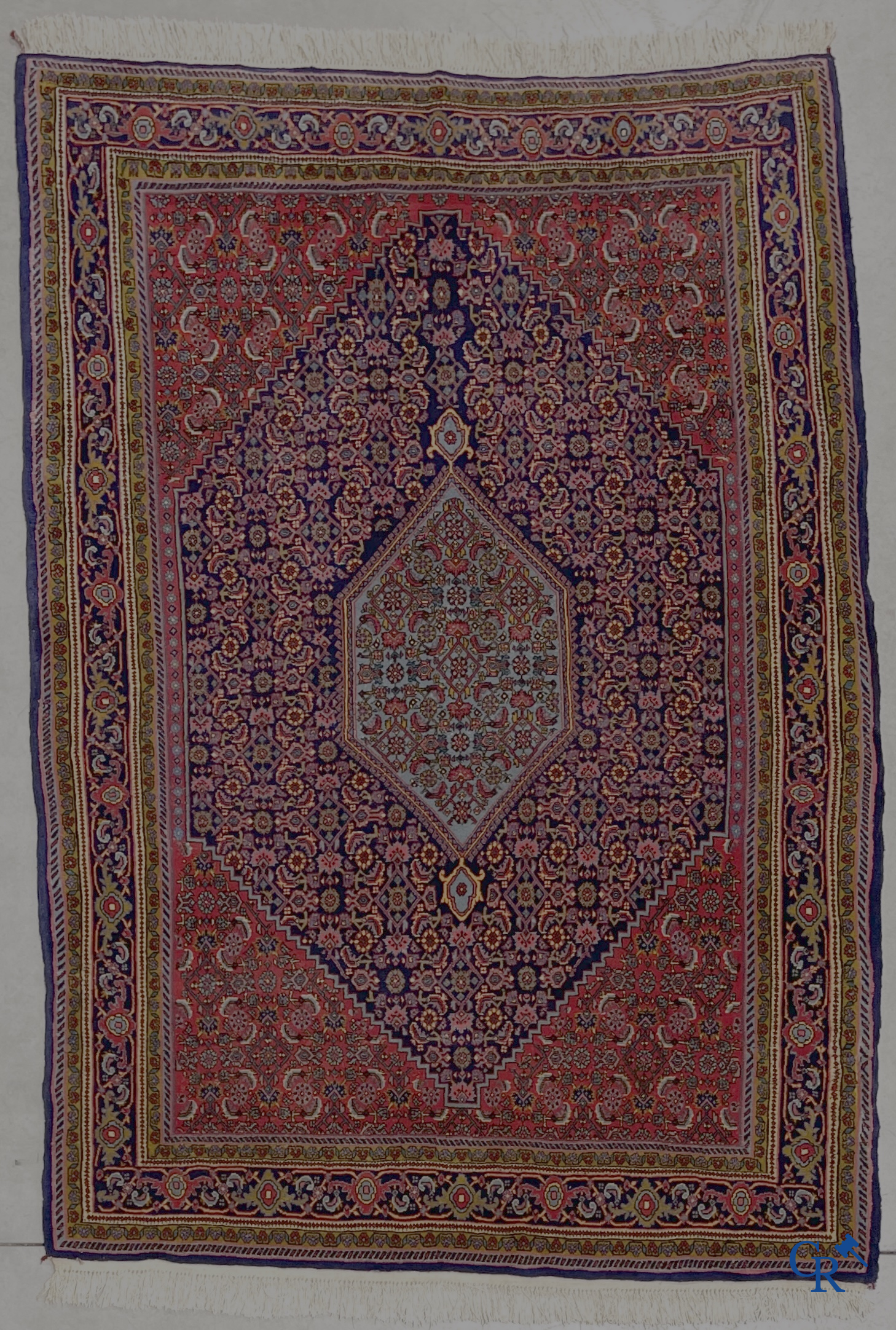 Oriental carpets. 2 hand-knotted rugs in wool.