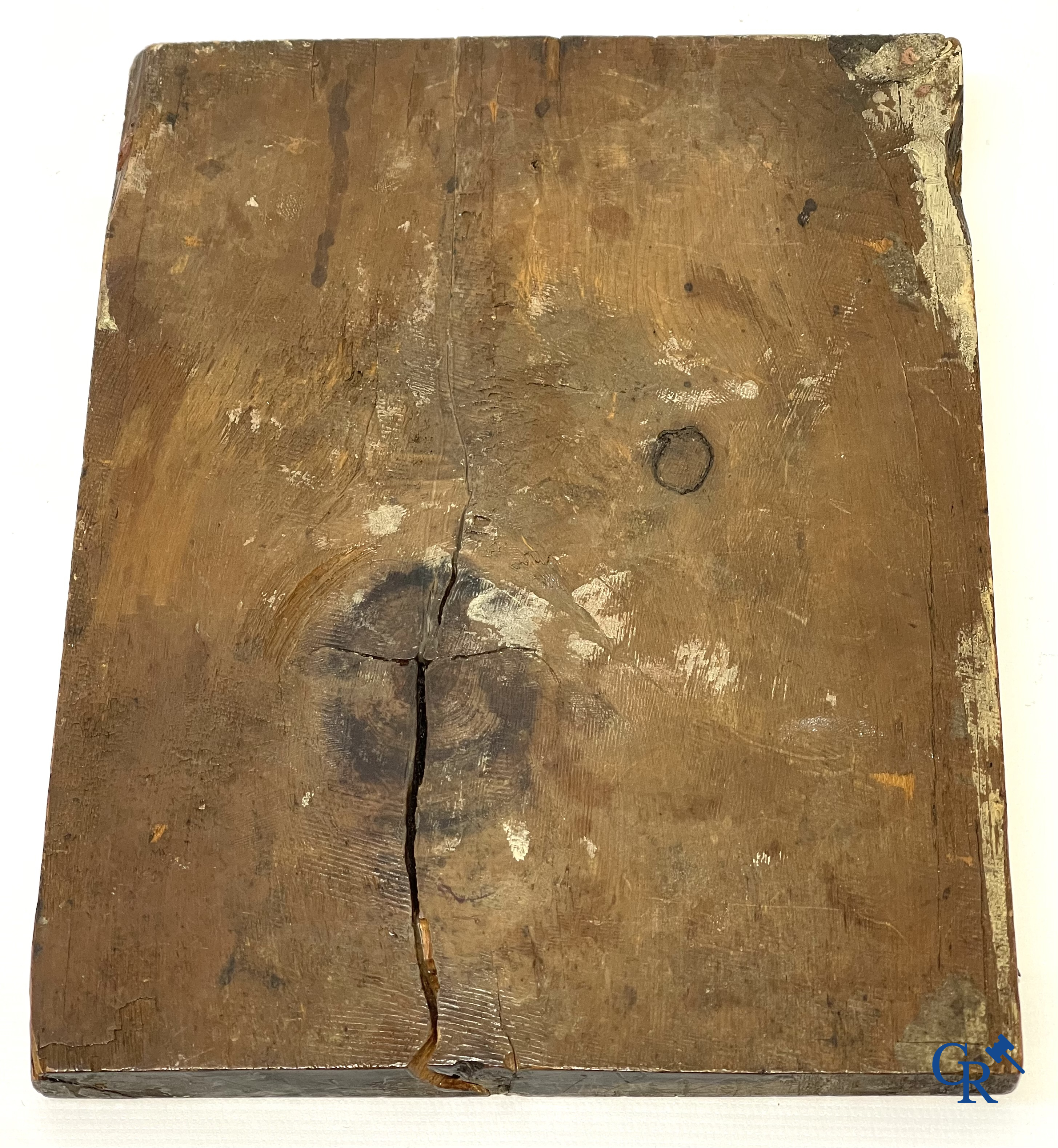 Russian work. 2 icons with silver oklad. Smallest icon dated 1823 and silver grade 875°/00, 84 zolotniks.