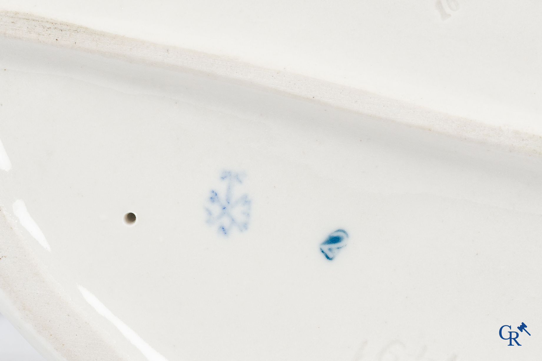 Karl Ens Volkstedt. 3 Large groups in fine German porcelain. Marked.