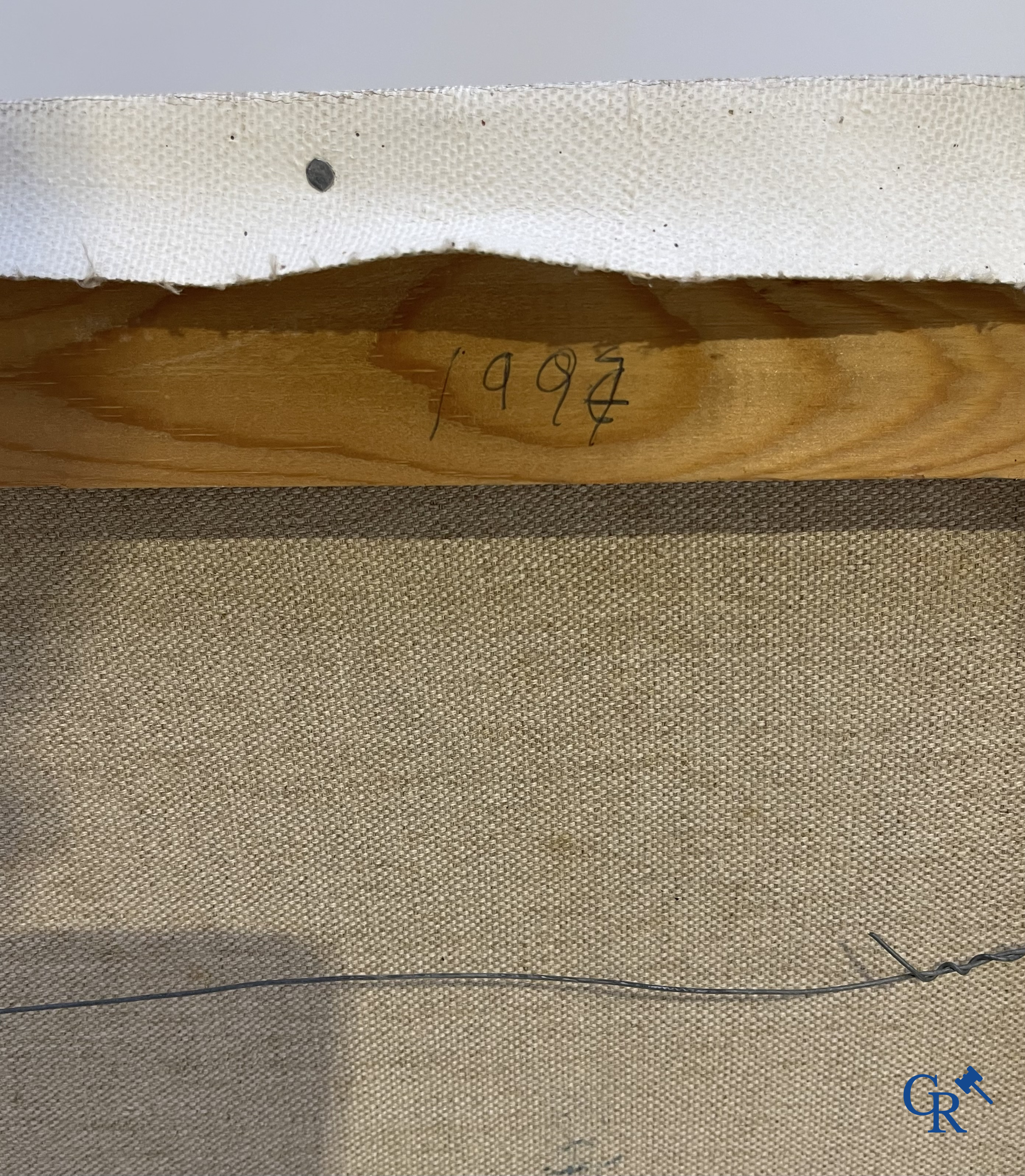 Herman Brood (1946-2001) (*) 2 Vrienden, 1997. Olie op doek. Gesigneerd.