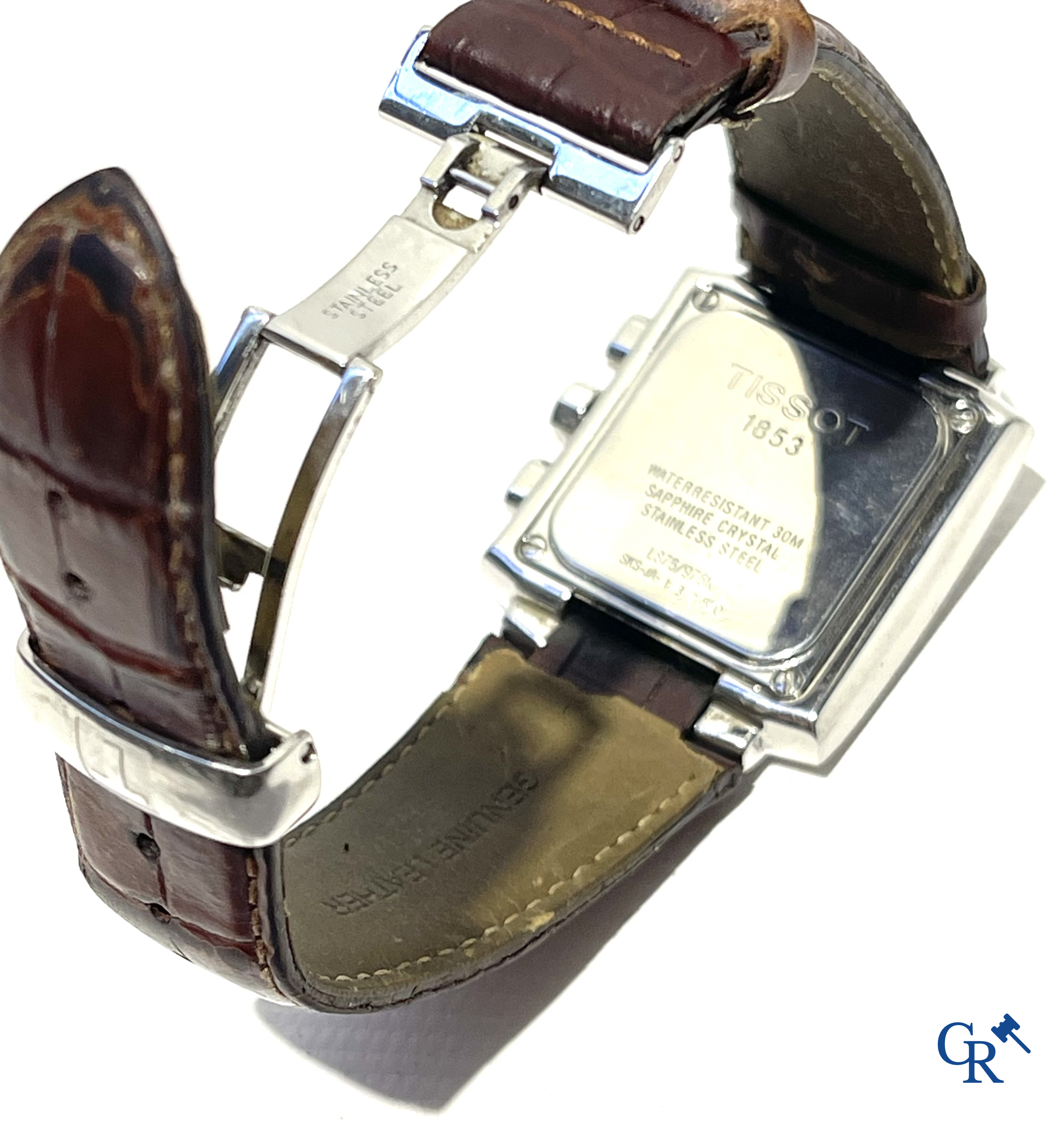 Uurwerken. Tissot heren polshorloge. Zwitsers werk.