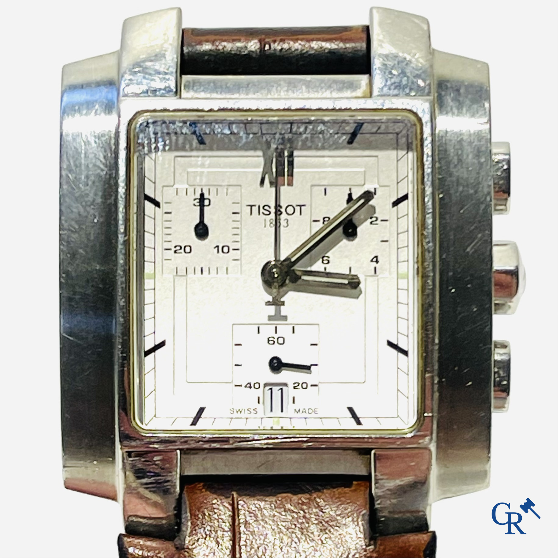 Uurwerken. Tissot heren polshorloge. Zwitsers werk.