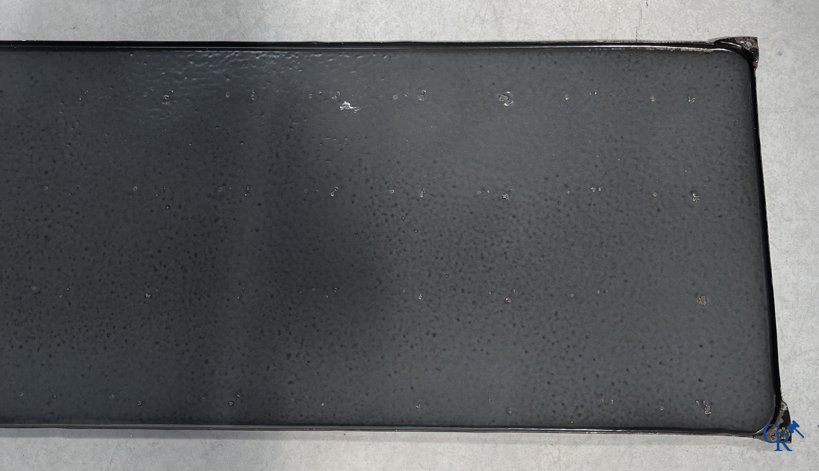 Michelin, enamel sign with Bibendum. 1960's. Email. Koekelberg. Mint condition.