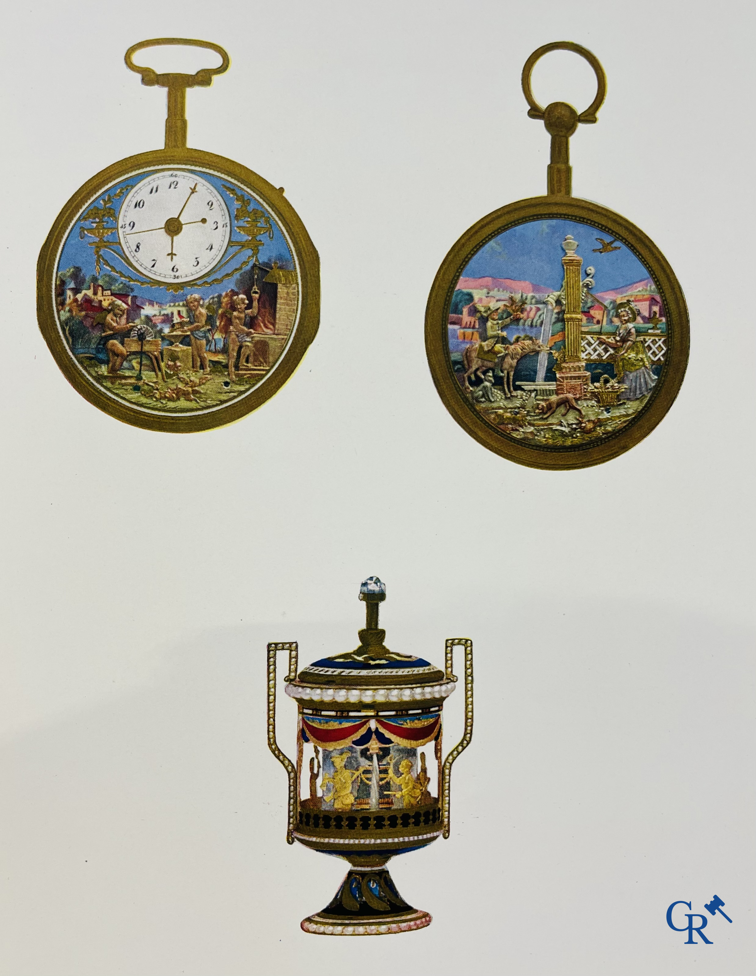 Automaten. Zeldzame uitgave van "Le monde des automates." Alfred Chapuis et Edouard Gélis. Paris 1928.