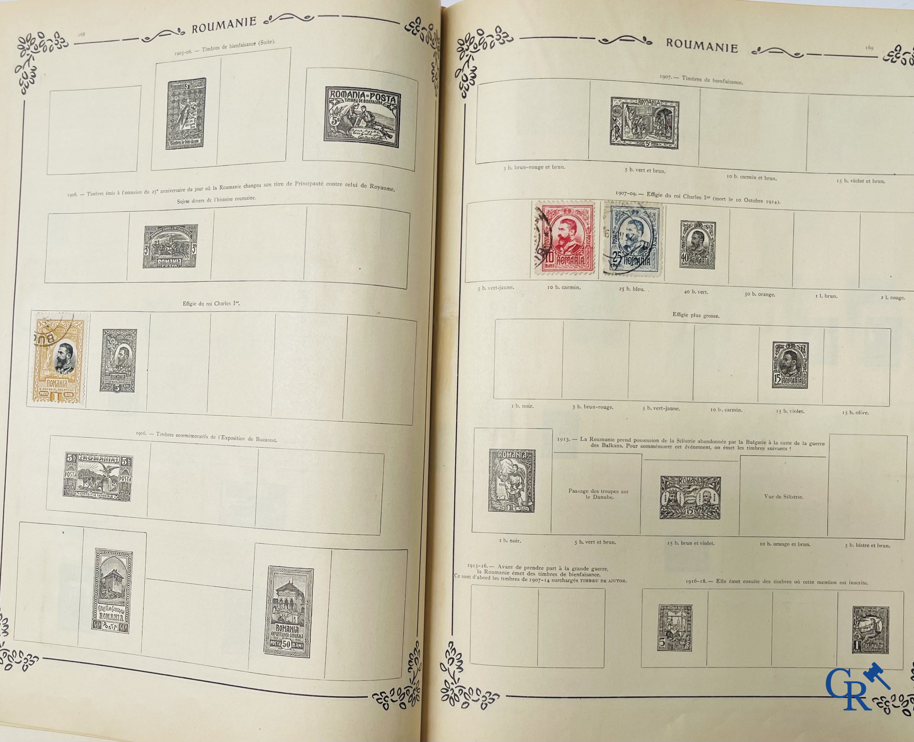 Filatelie. Yvert & Tellier. Album Historique & Géographique de Timbres-Poste des cinq Parties du Monde. 9ème Edition.