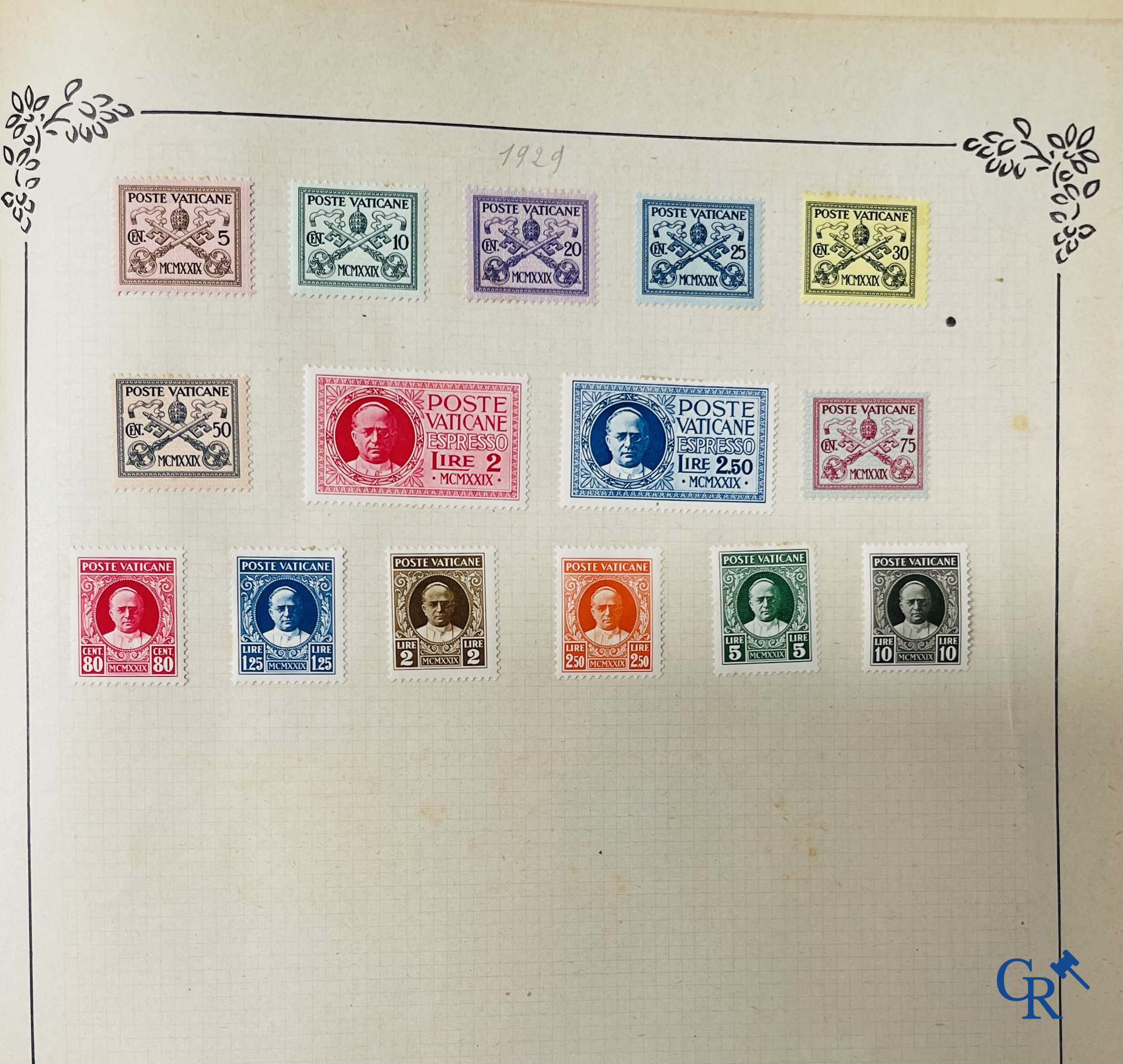 Filatelie. Yvert & Tellier. Album Historique & Géographique de Timbres-Poste des cinq Parties du Monde. 9ème Edition.
