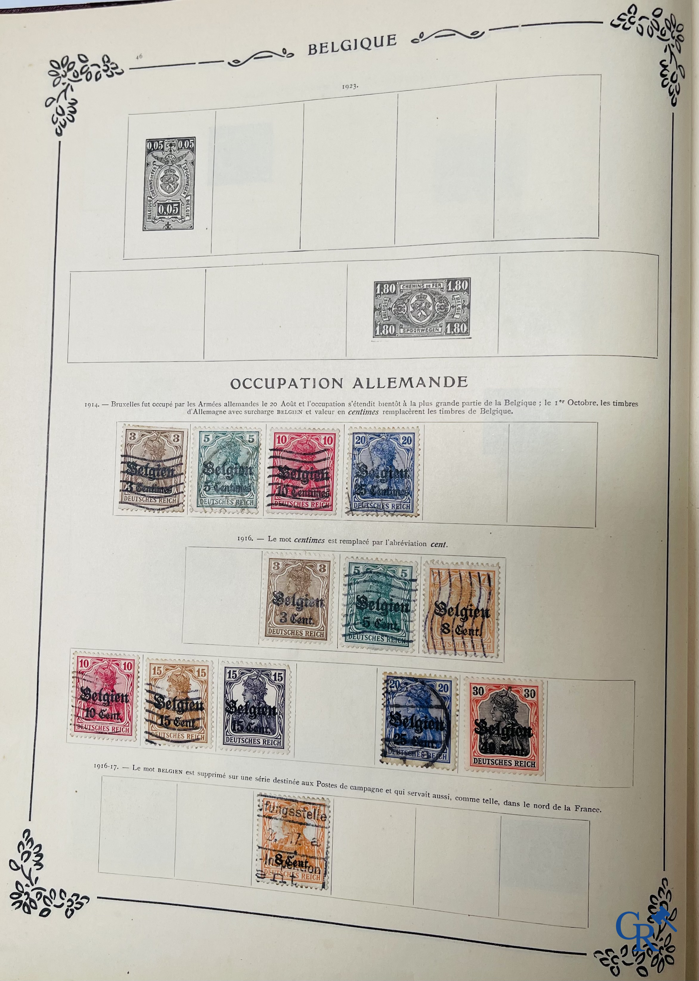 Filatelie. Yvert & Tellier. Album Historique & Géographique de Timbres-Poste des cinq Parties du Monde. 9ème Edition.
