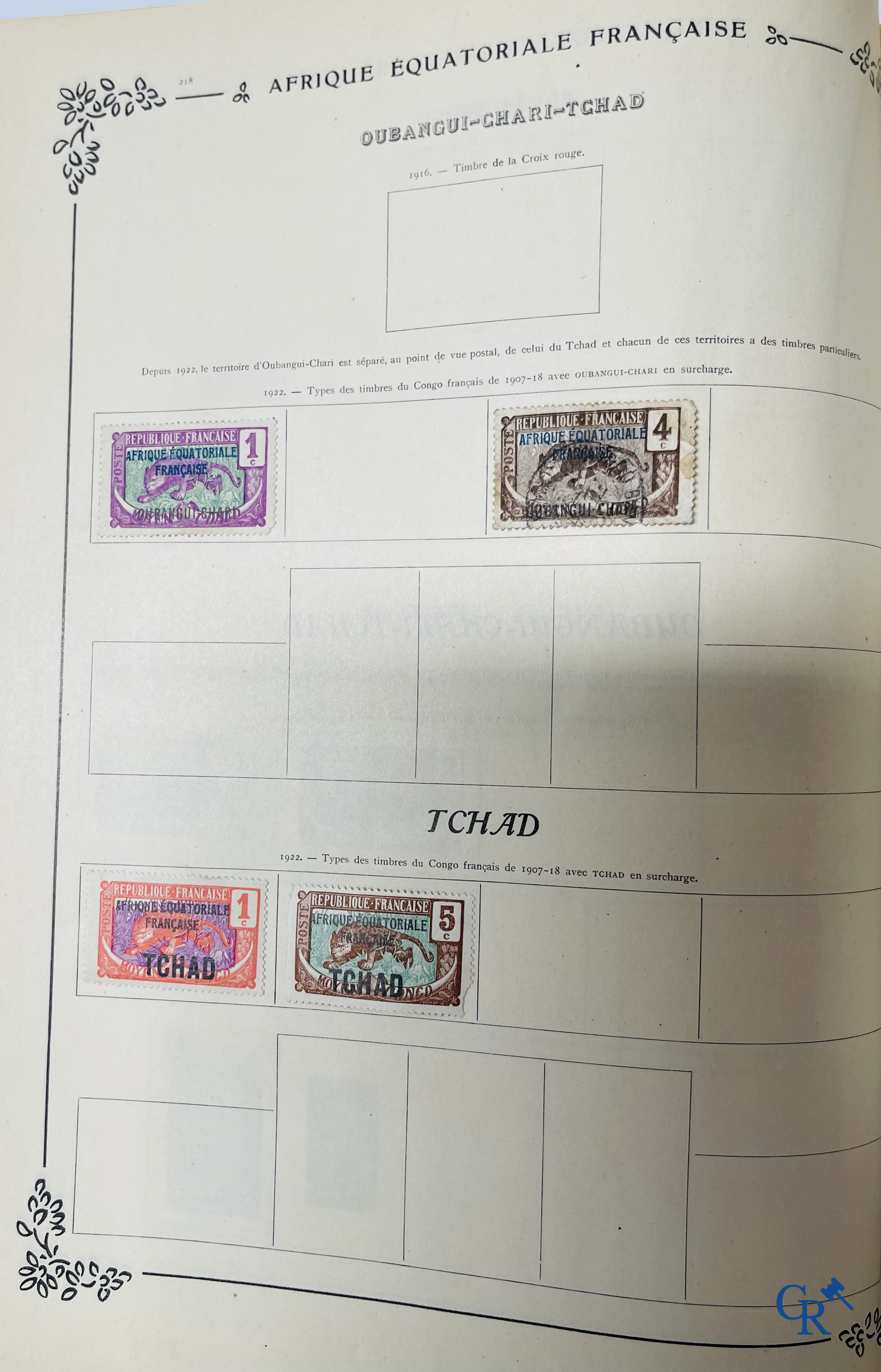 Filatelie. Yvert & Tellier. Album Historique & Géographique de Timbres-Poste des cinq Parties du Monde. 9ème Edition.