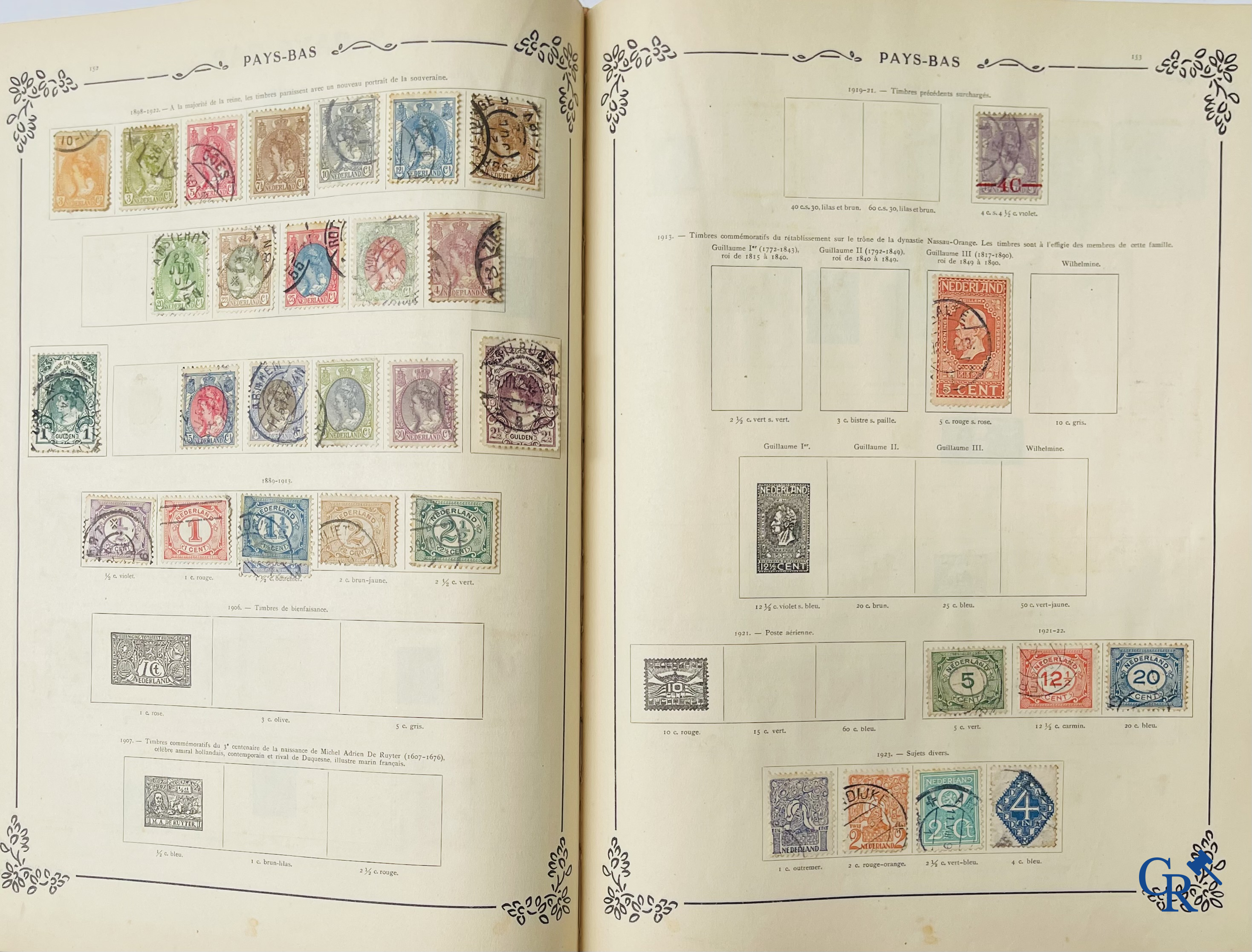 Filatelie. Yvert & Tellier. Album Historique & Géographique de Timbres-Poste des cinq Parties du Monde. 9ème Edition.